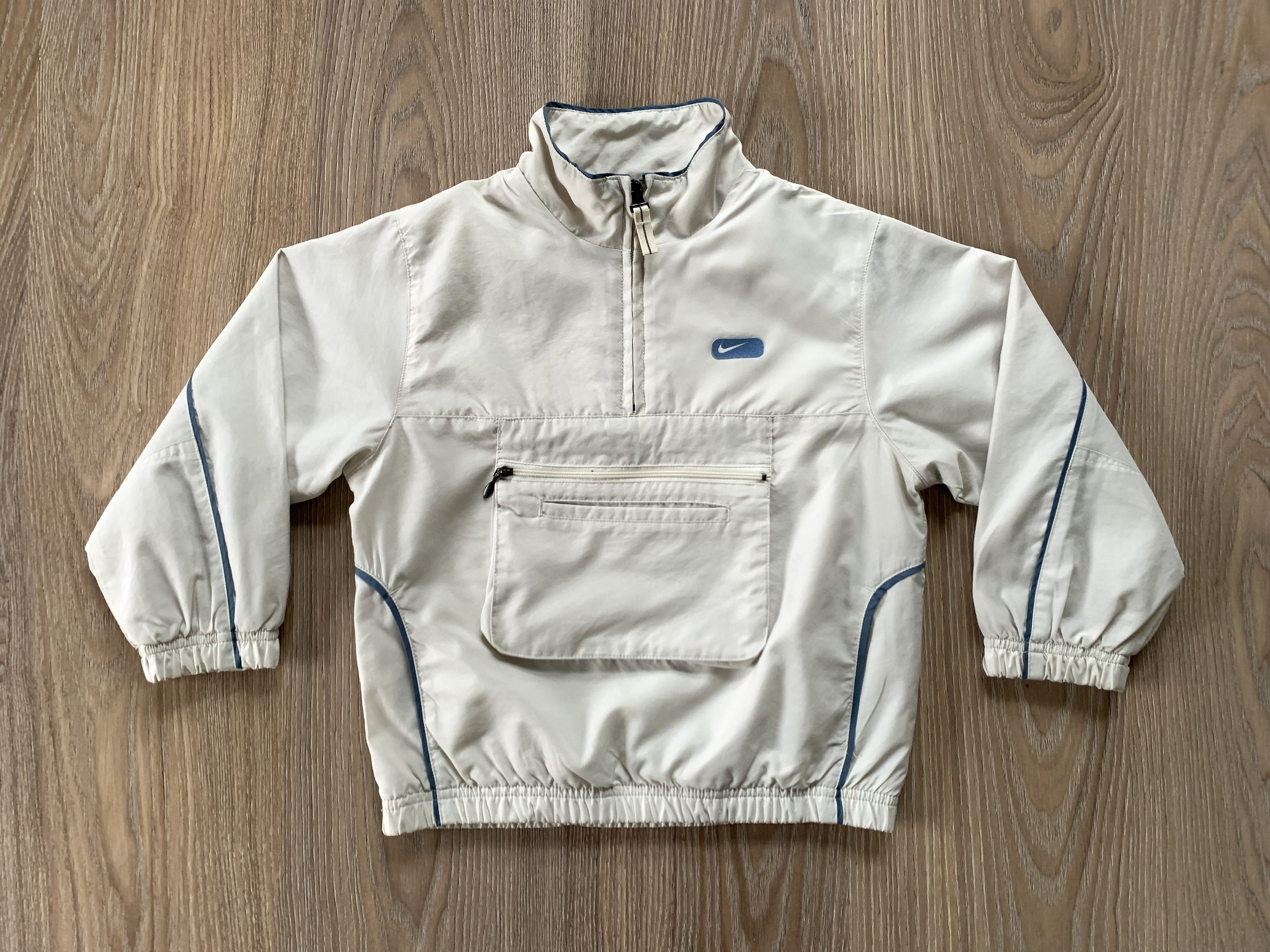 Nike × Vintage Vintage Nike Junior Youth Anorak Jacket Size US XXS / EU 40 - 2 Thumbnail