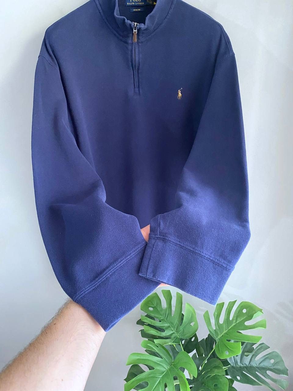 Polo Ralph Lauren Polo Ralph Lauren Double Knit Jaquard Half Zip Sweater, XXL Size US XXL / EU 58 / 5 - 5 Thumbnail