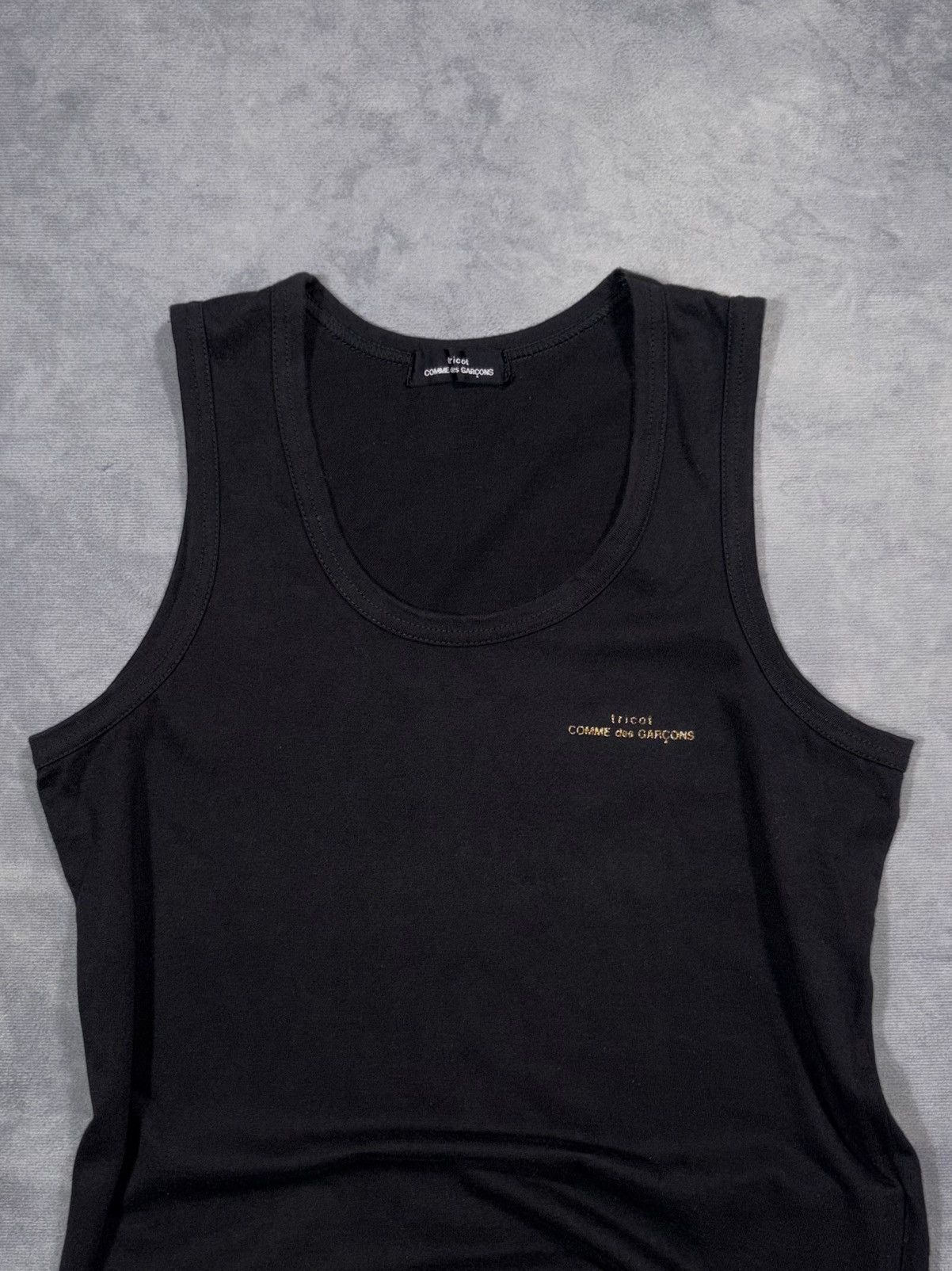 Comme des Garcons Comme Des Garcons AD2001 Archive Logo Tank Top Size US S / EU 44-46 / 1 - 3 Thumbnail