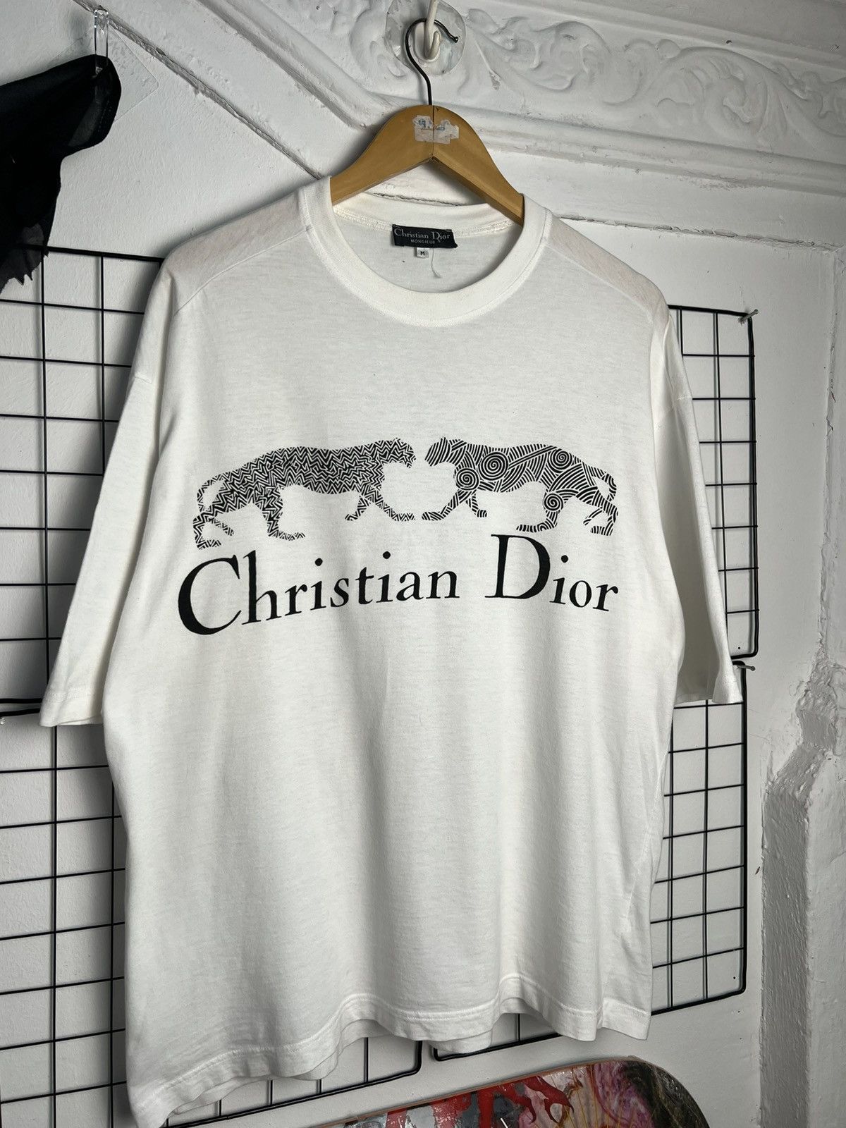 Christian Dior Monsieur Christian Dior Leopard Art Shirt Size US M / EU 48-50 / 2 - 1 Thumbnail