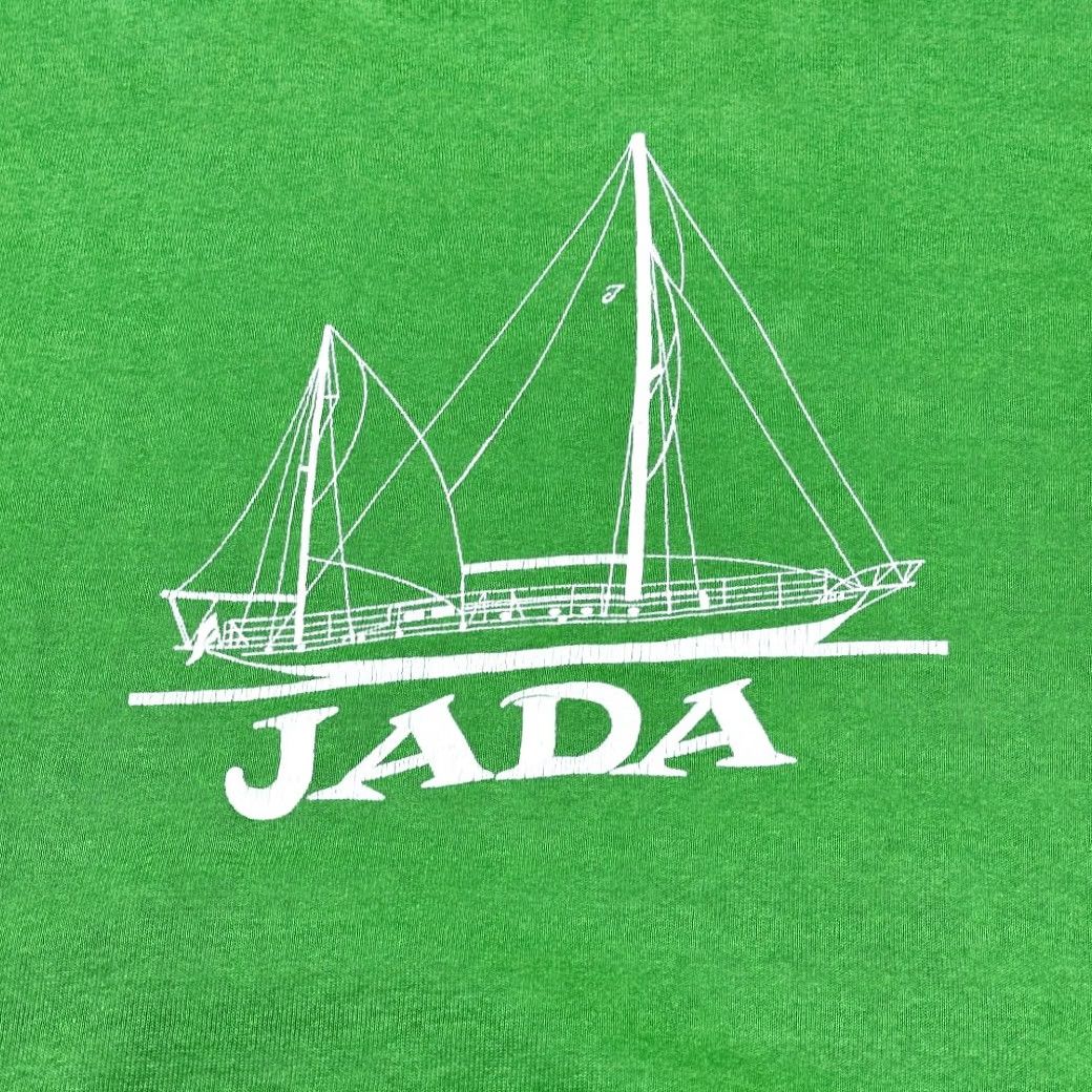 Jerzees VINTAGE Hawaii Sailboat Jerzees Hoodie Shirt Adult MEDIUM Green Sailboat 80s Casual Mens Size US S / EU 44-46 / 1 - 4 Thumbnail