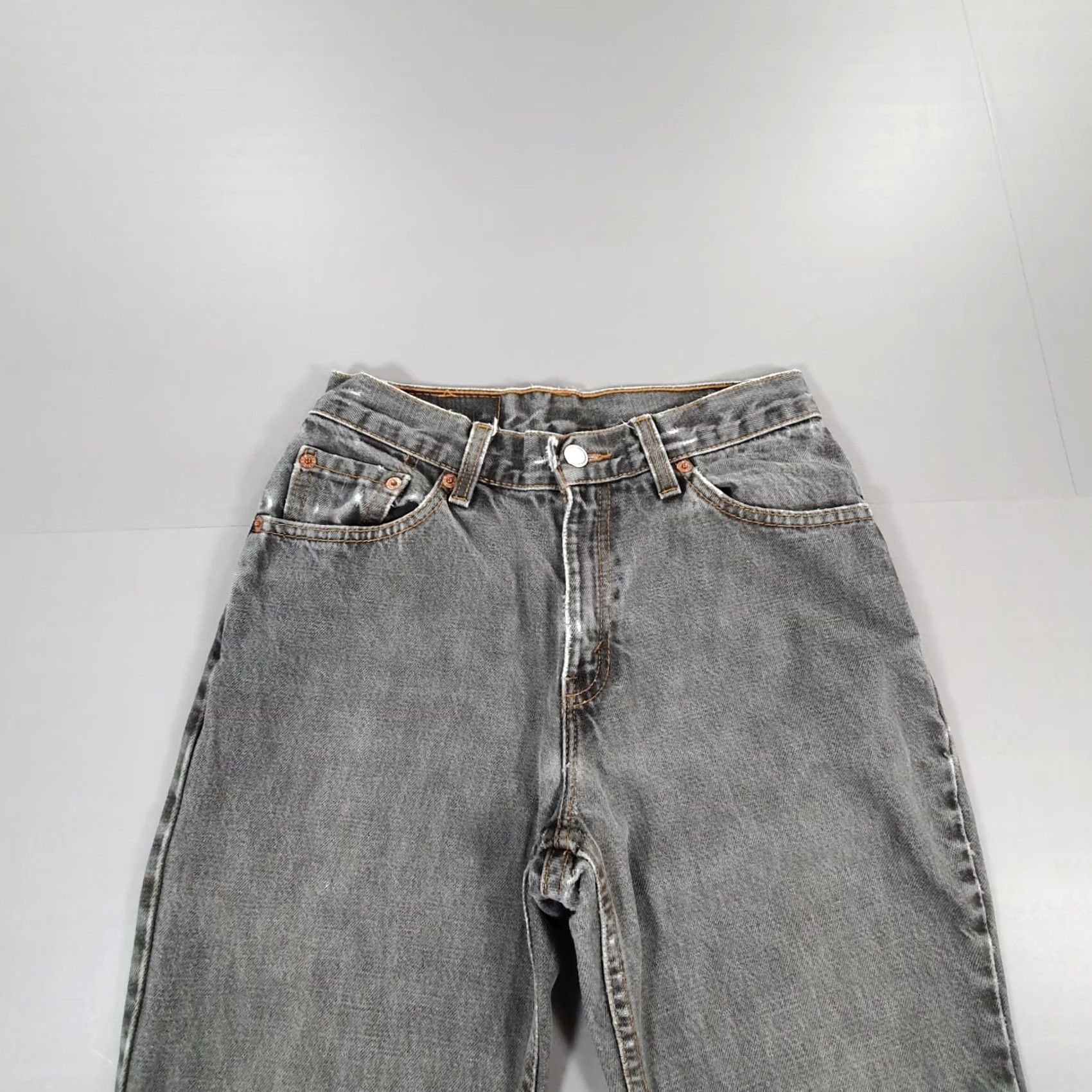 Levi's VINTAGE Levi's 517 Womens Jeans Bootcut Denim Grey W27 L32 Slim Rise Mid Womens Jeans 90s USA Made Mens? Size 27" / US 4 / IT 40 - 2 Thumbnail
