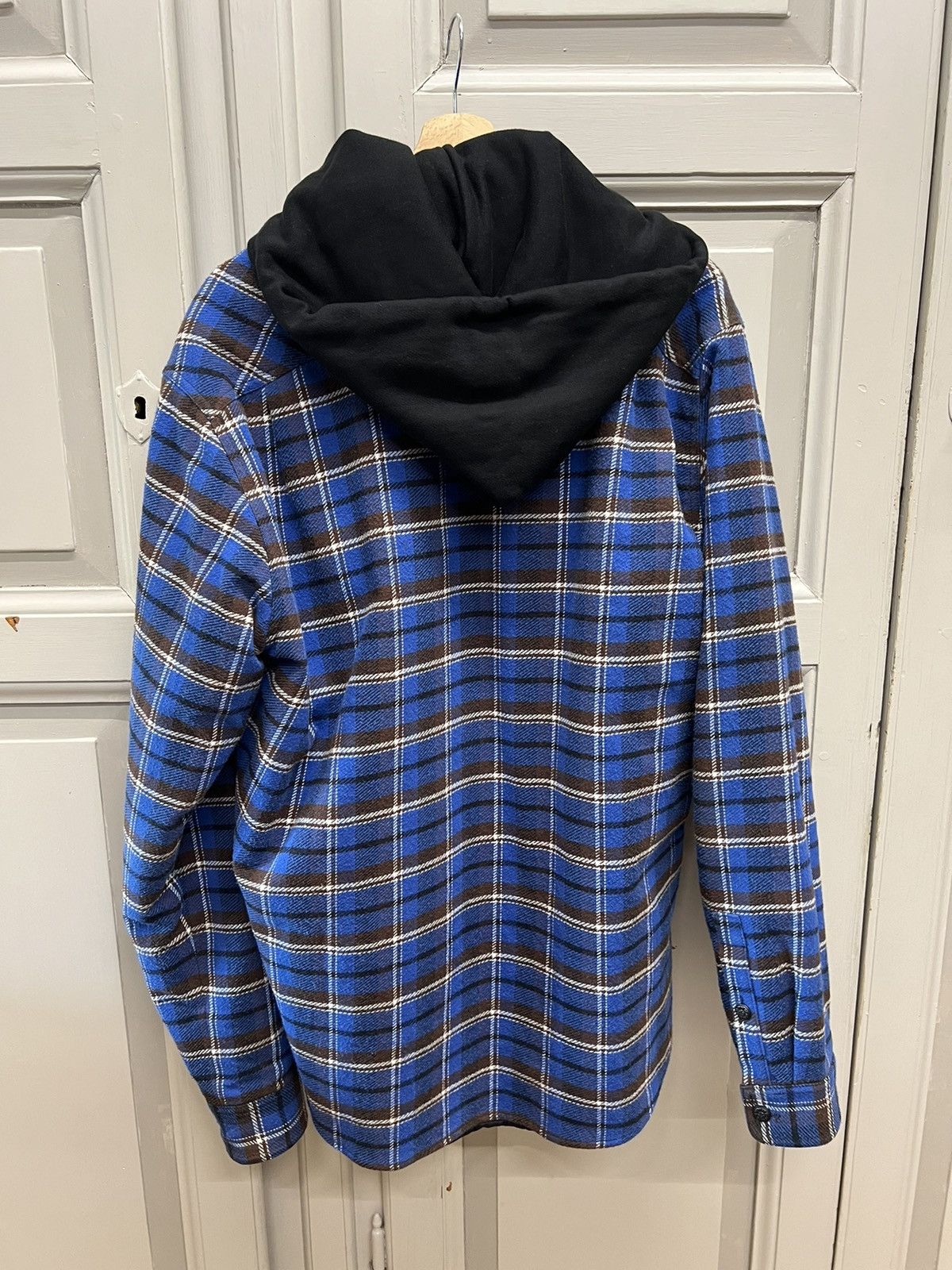Off-White Off White Check Hooded Jacket Size US M / EU 48-50 / 2 - 6 Thumbnail