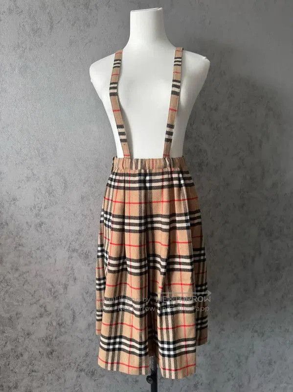 Burberry Burberry Khaki Wool Women's Skirt. Size 23" - 5 Thumbnail