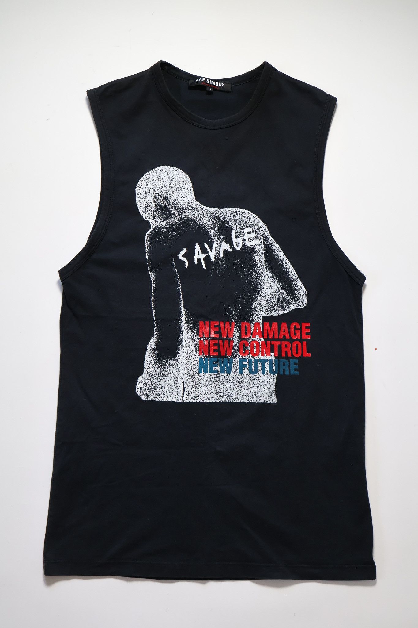 Raf Simons Raf Simons SS03 Consumed Tank Top | Grailed