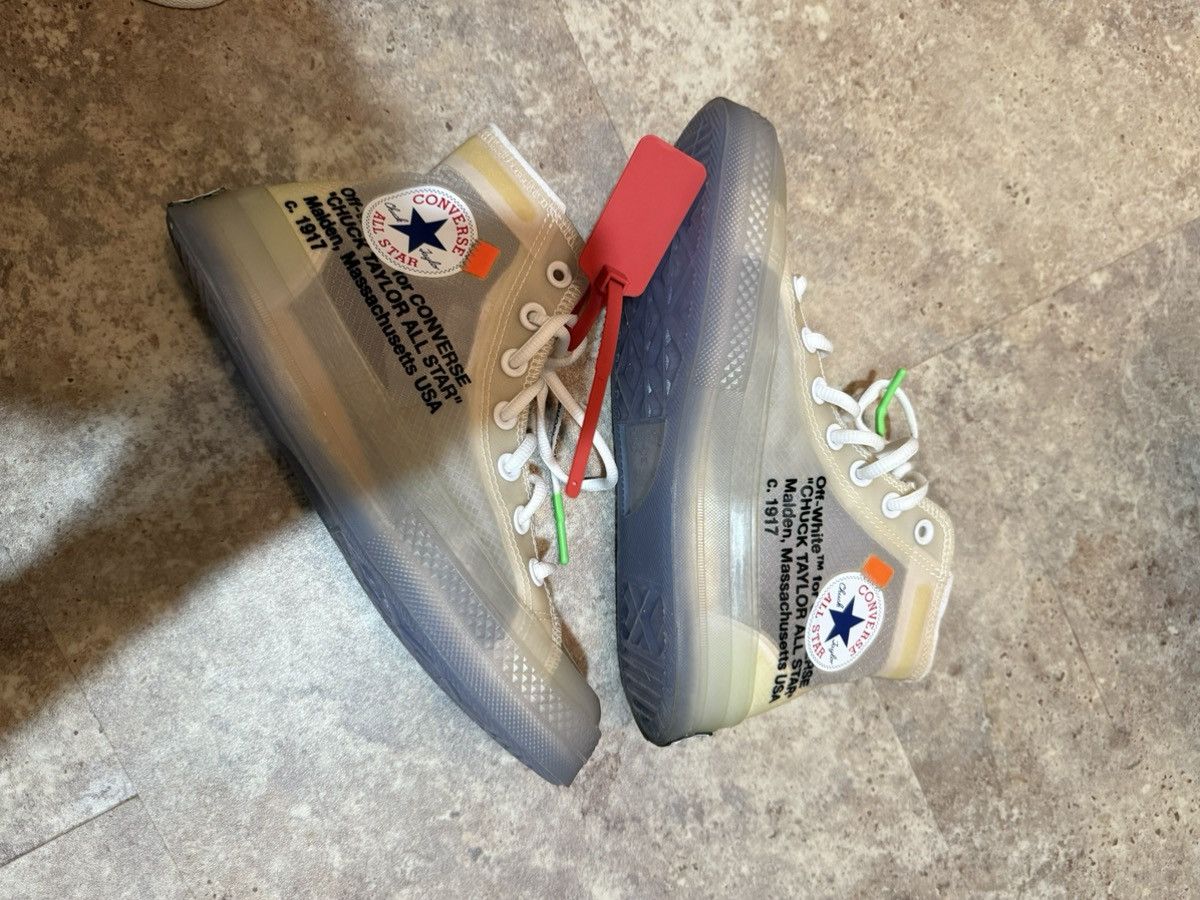 Converse × Nike × Off-White Off White X Chuck 70 The ten Size US 6 / EU 39 - 2 Thumbnail
