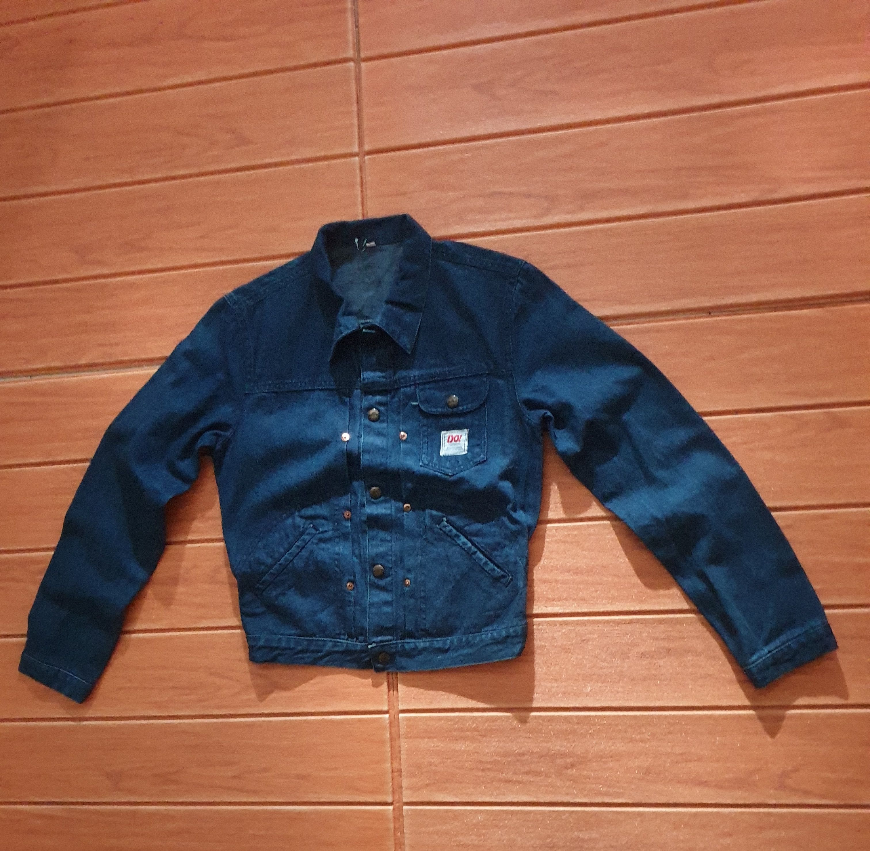 Japanese Brand 💥Vintage Do Family & Co Denim jacket Size US XXS / EU 40 - 5 Thumbnail