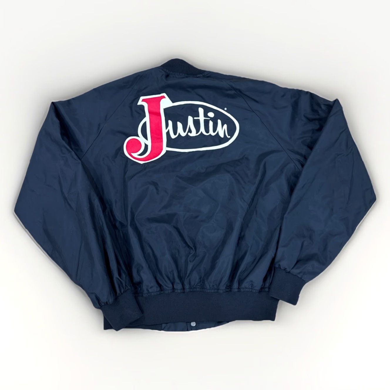 Chalk Line Chalk Line Jacket Windbreaker Vtg Justin Boots Large Black Nylon 1980s Casual Mens USA Size US L / EU 52-54 / 3 - 2 Thumbnail