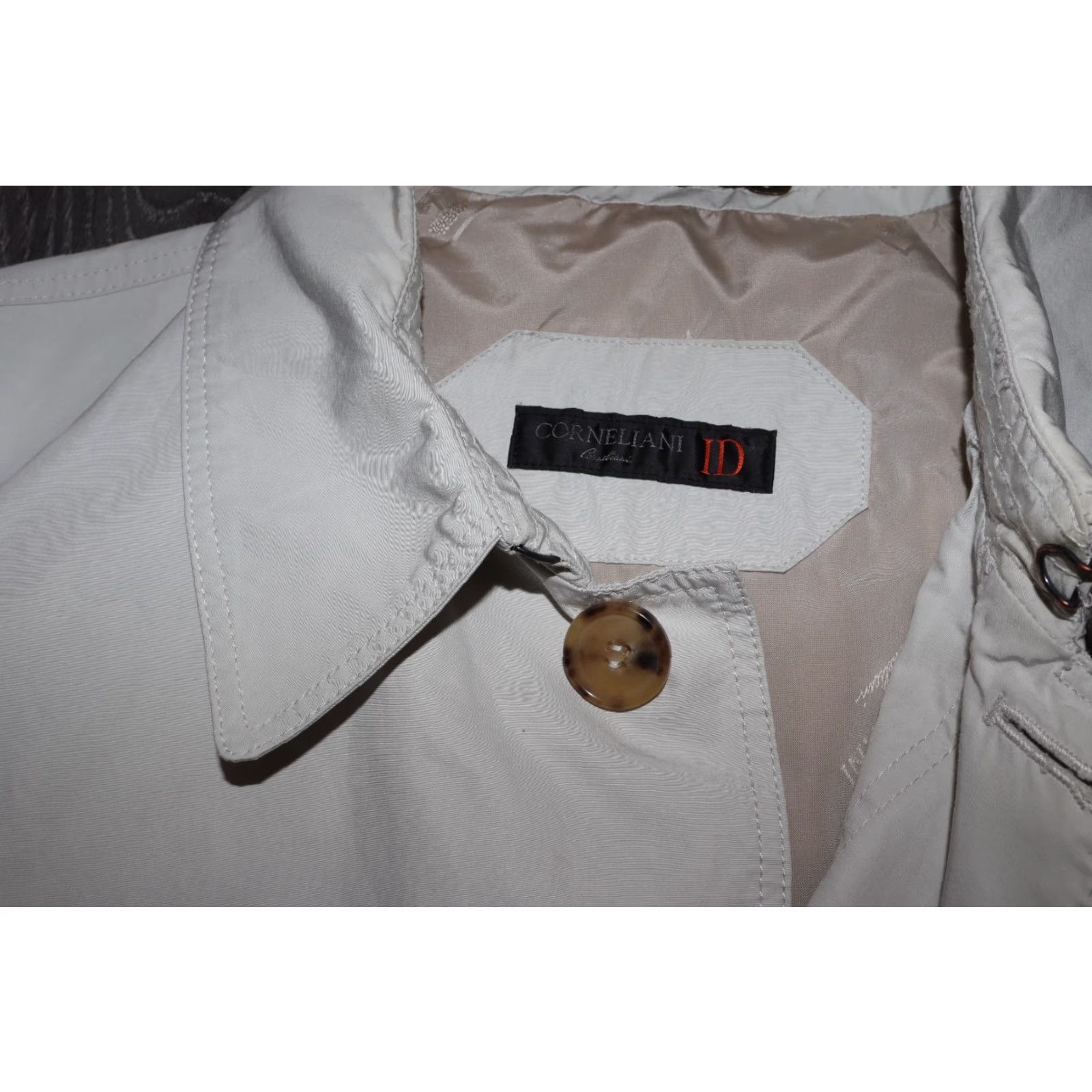 Corneliani CORNELIANI Men’s Ivory Polyester Long Jacket Coat Authentic Size 50 Coat Mens Size US M / EU 48-50 / 2 - 5 Thumbnail