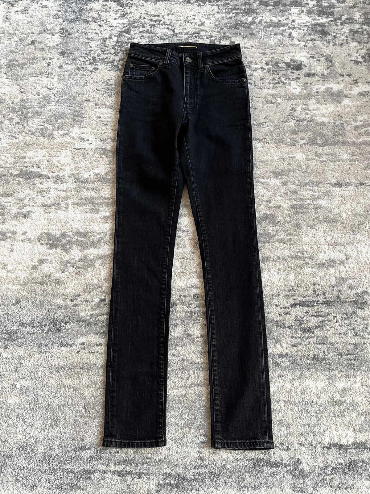 Saint Laurent Paris saint laurent stone washed sample denim Size US 27 - 1 Thumbnail