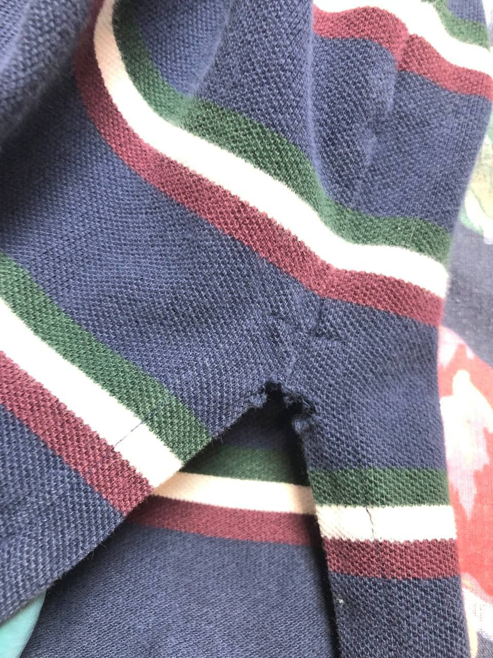 Polo Ralph Lauren Vintage Polo Ralph Lauren Striped Polo Size L Size US L / EU 52-54 / 3 - 11 Thumbnail