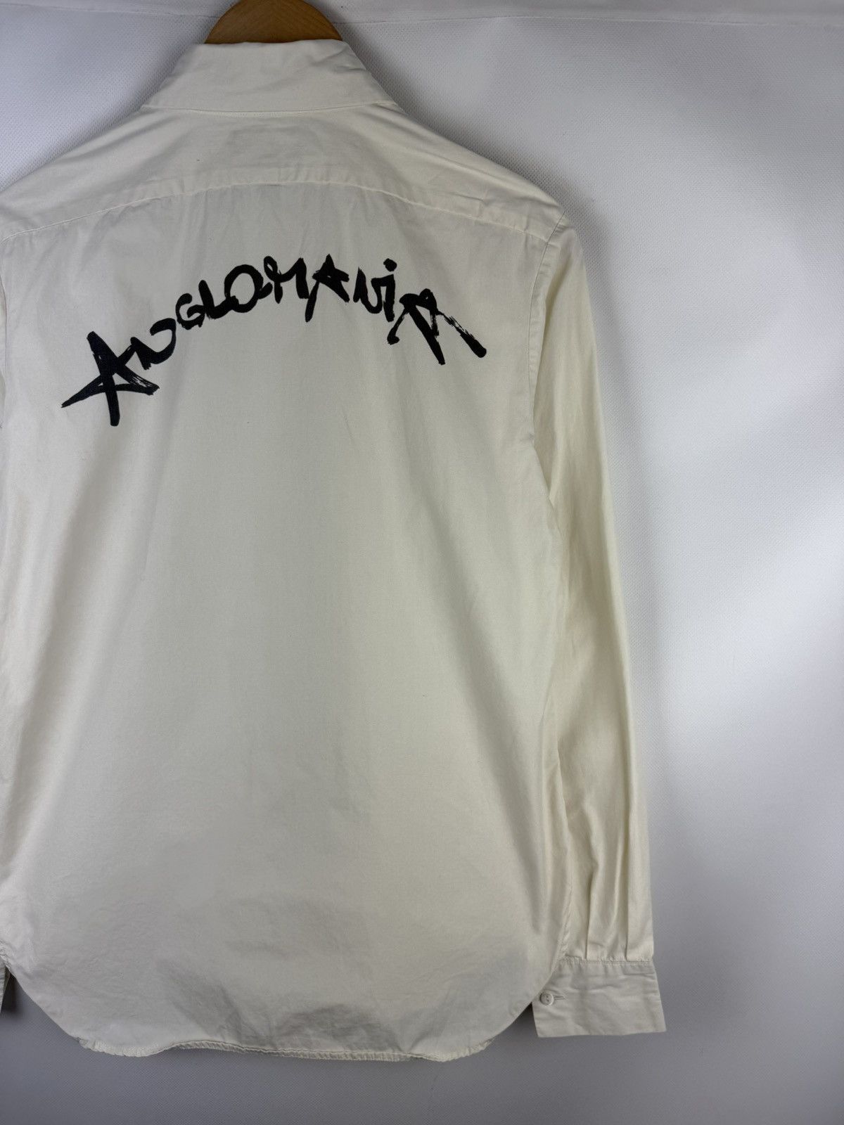 Vivienne Westwood Vivienne Westwood Anglomania L/S Big Logo Button Up Shirt Size L / US 10 / IT 46 - 14 Thumbnail