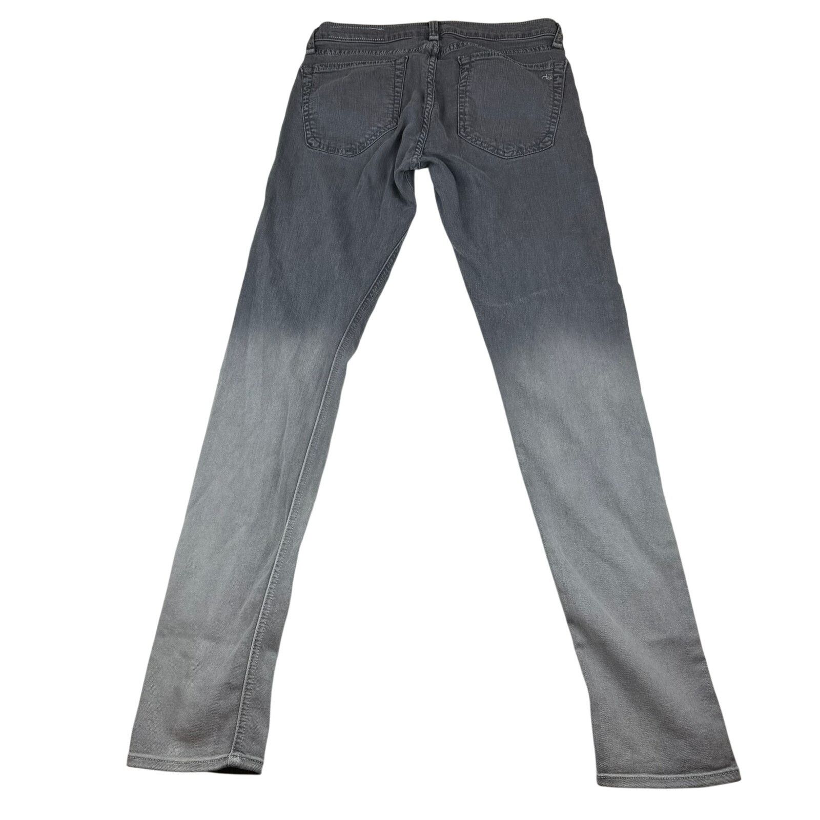 Rag & Bone Rag & Bone Skinny Jeans Size 26 Charcoal Ombre Size 26" / US 2 / IT 38 - 3 Thumbnail