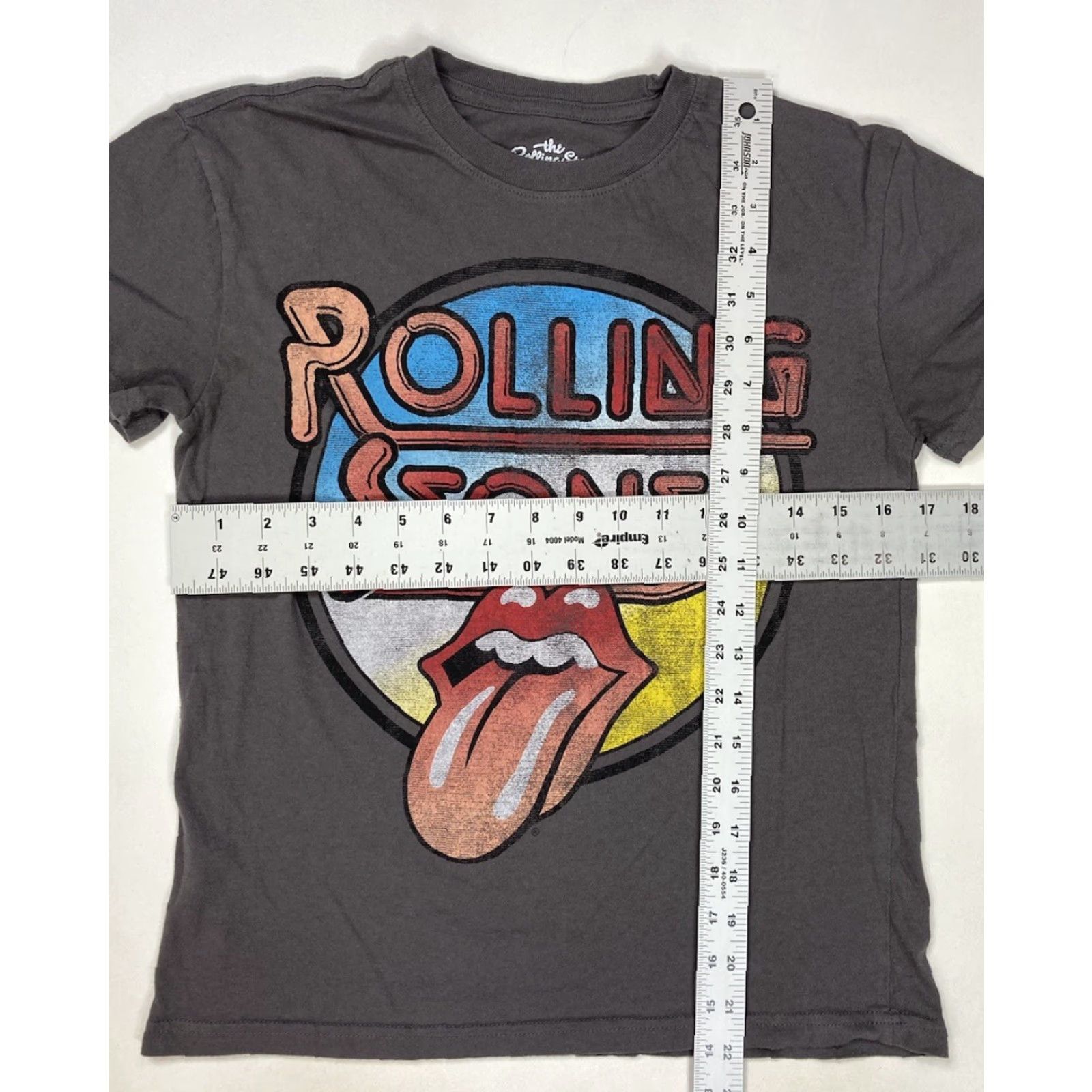Vintage VINTAGE The Rolling Stones T-Shirt Women XS Gray Short Sleeve Music Size XS / US 0-2 / IT 36-38 - 5 Thumbnail