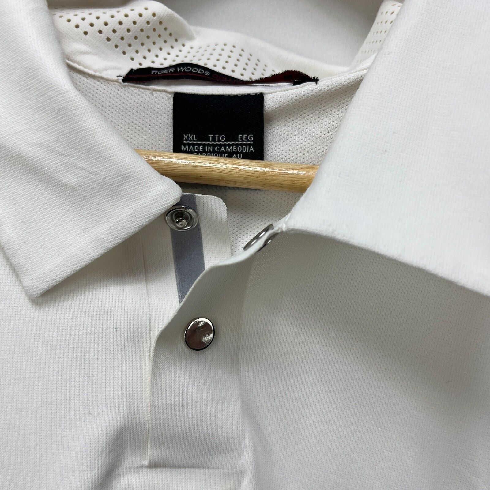 Nike × Vintage Vintage Y2K Nike Tiger Woods Dri-Fit Golf Shirt Polo 2XL Size US XXL / EU 58 / 5 - 4 Thumbnail