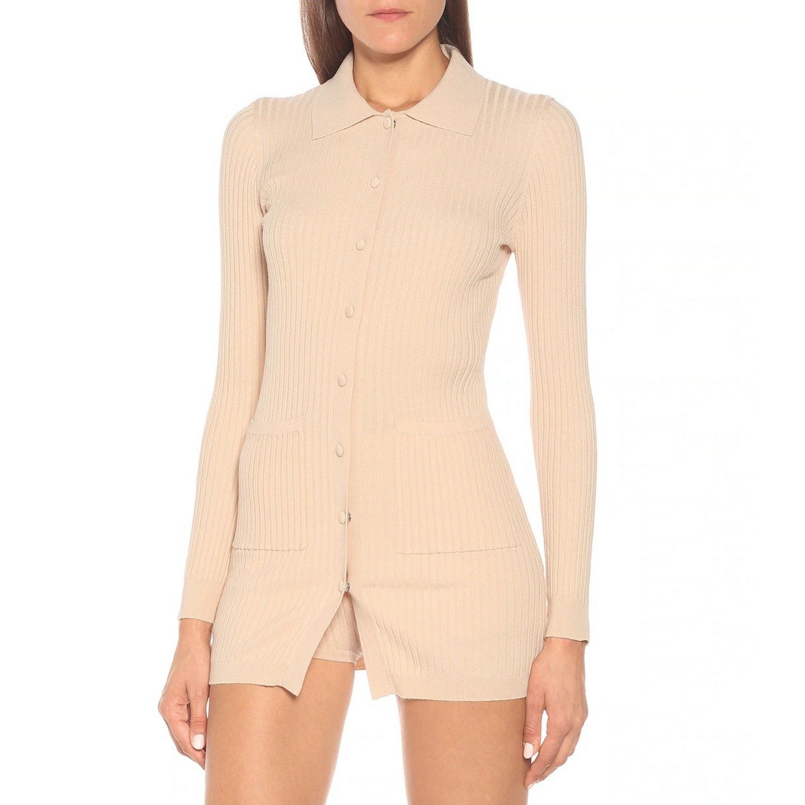 Live The Process NWT Live The Process Ribbed Ribbed Knit Cardigan Dusty Pink Size M / US 6-8 / IT 42-44 - 2 Thumbnail