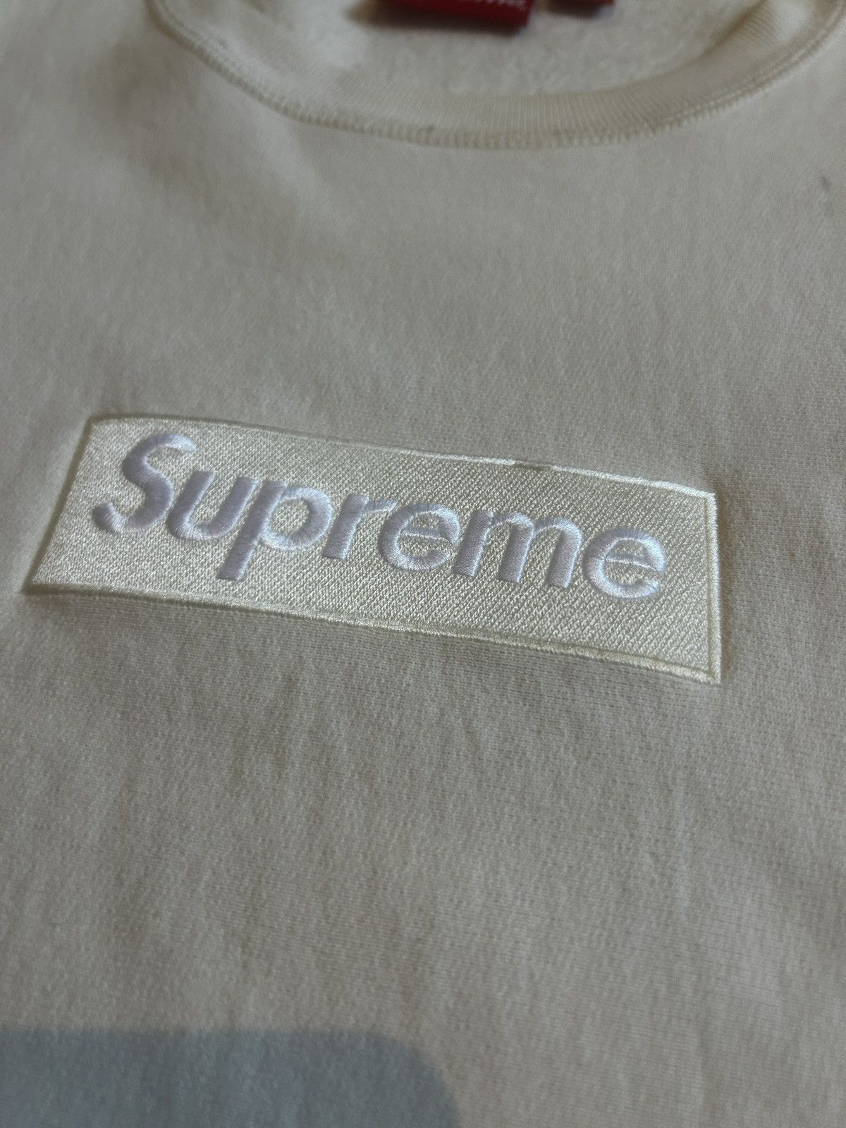Supreme Supreme Box Logo Natural Size US L / EU 52-54 / 3 - 2 Thumbnail