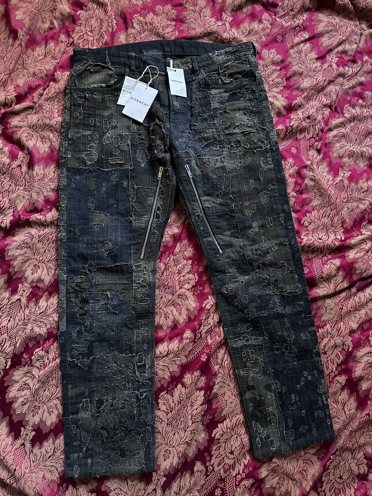 Givenchy Givenchy Boro Camo denim sz38 RARE Size US 38 / EU 54 - 1 Thumbnail
