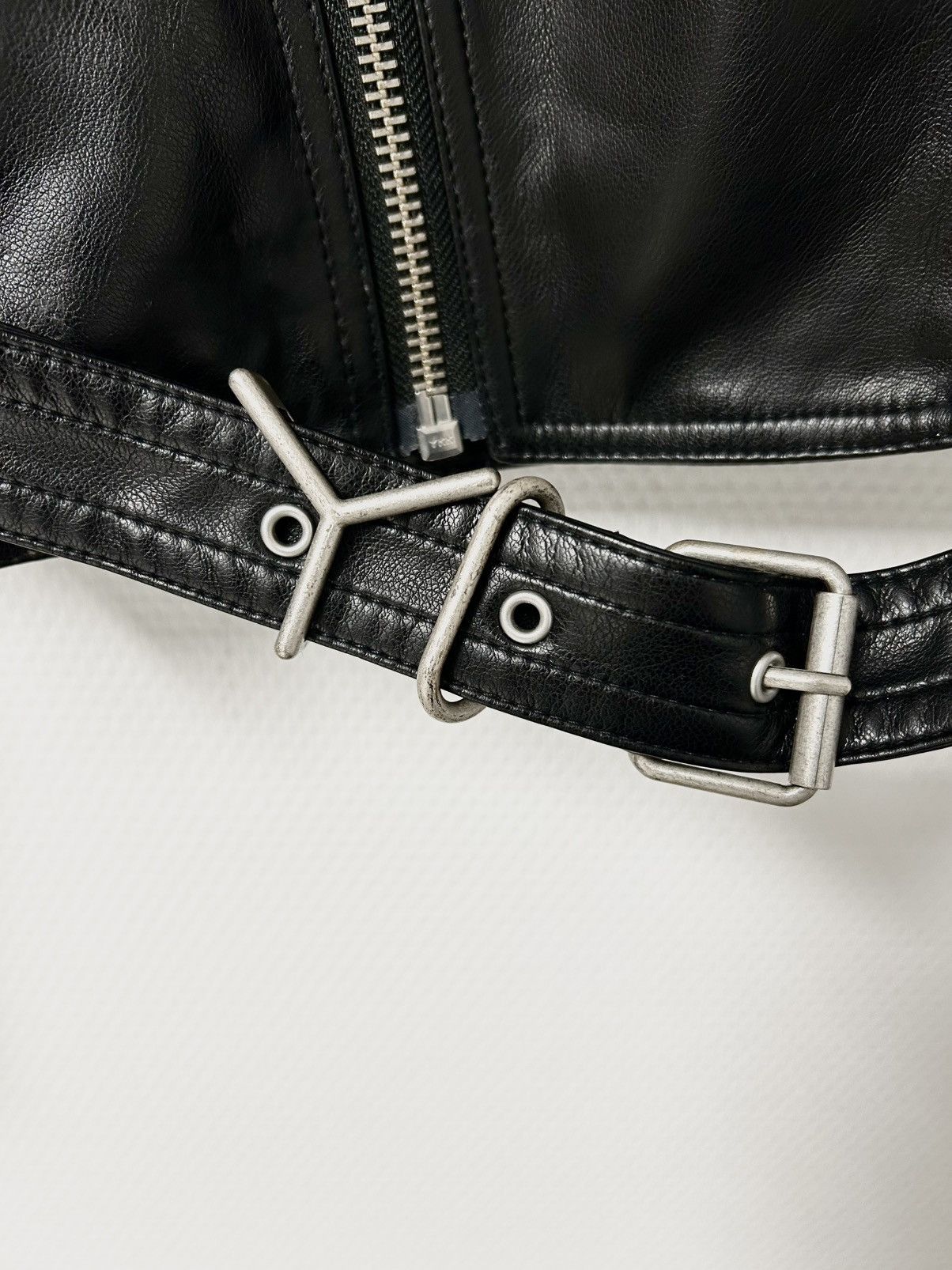 Y/Project SS2023 Runway Double Layer Leather Jacket Size US XS / EU 42 / 0 - 3 Thumbnail