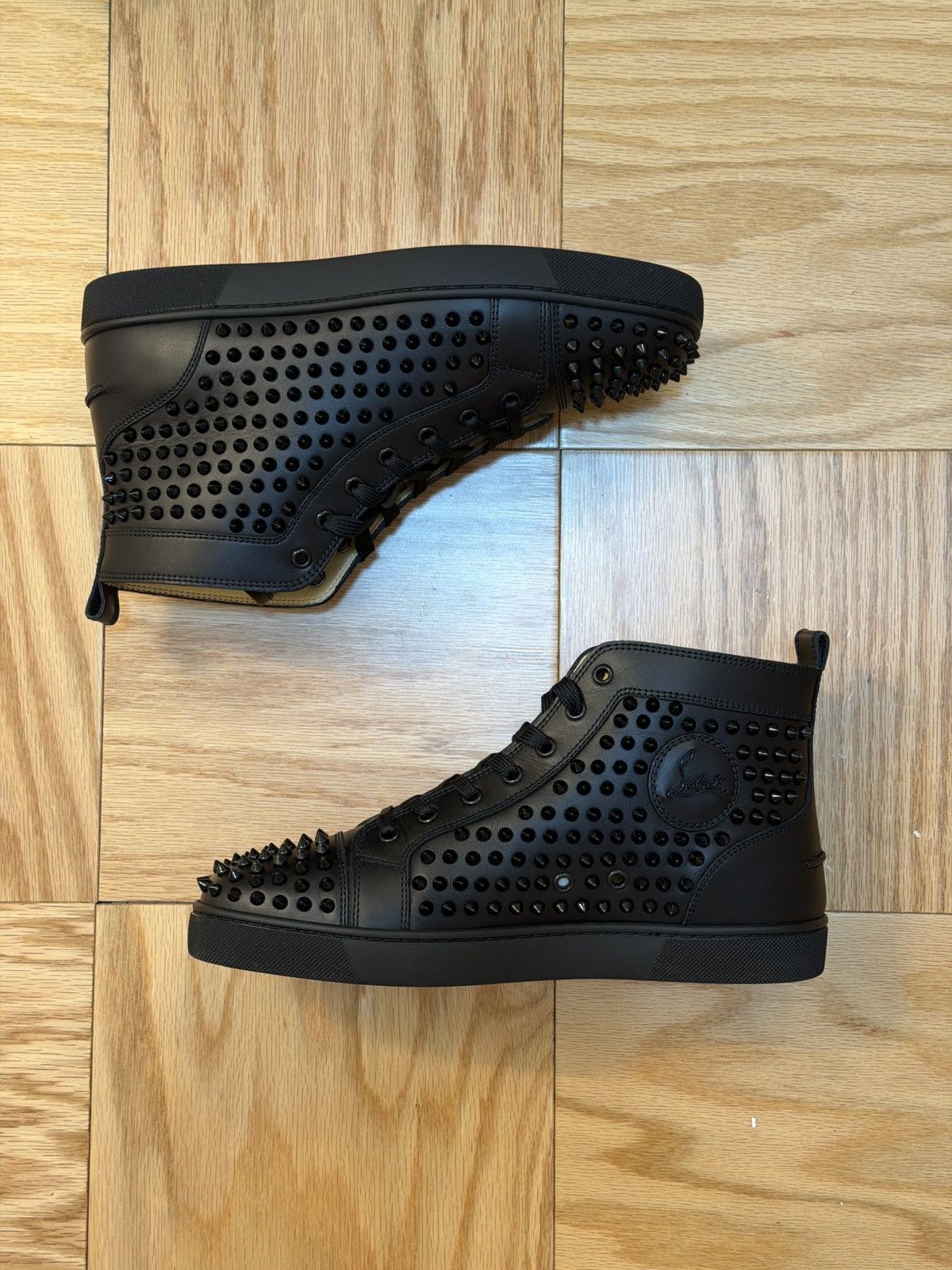 Christian Louboutin Christian Louboutin Hi Top Spike Sneakers Size US 10 / EU 43 - 2 Thumbnail