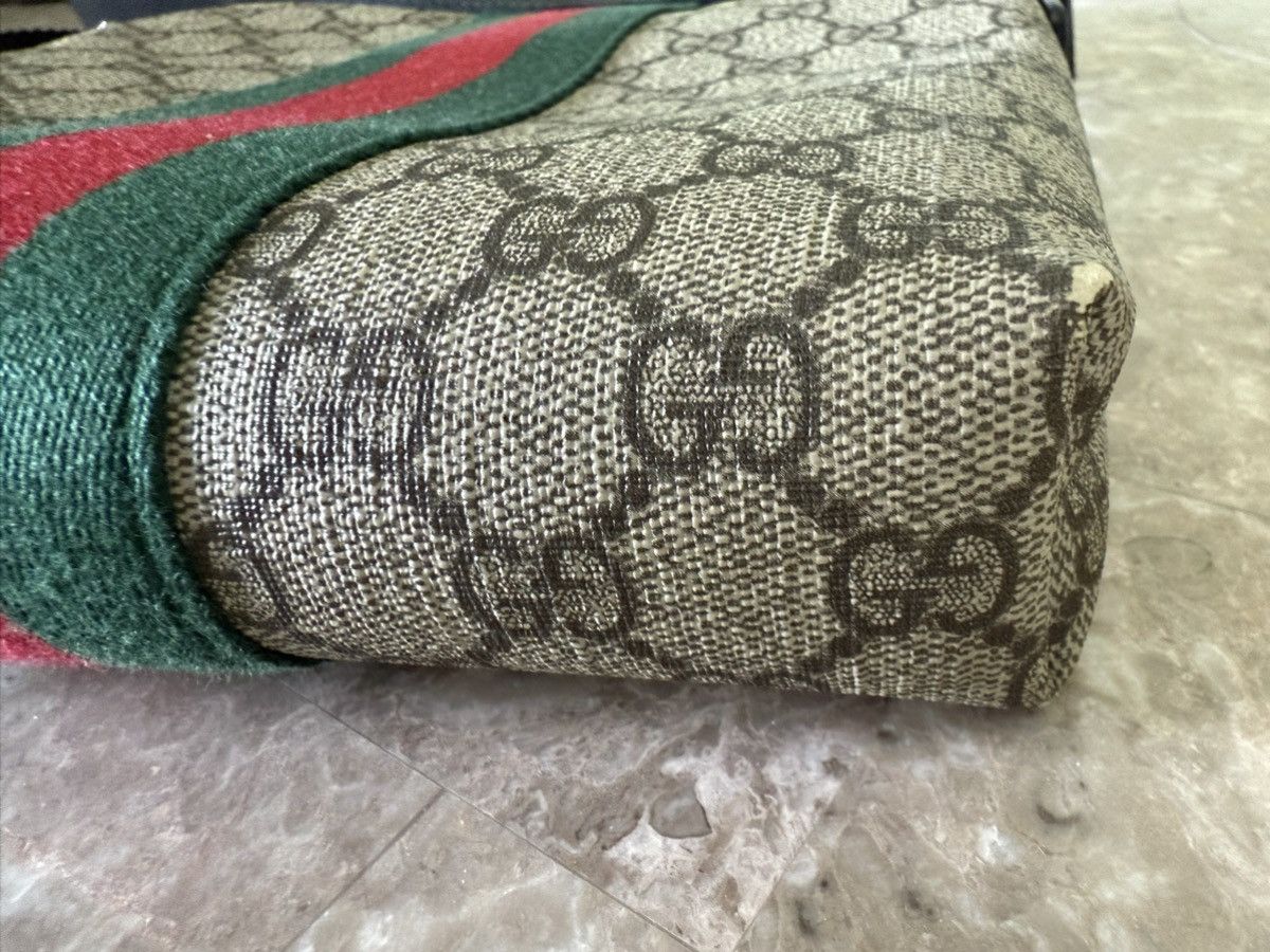 Gucci Gucci Web GG Supreme Messenger Bag Size ONE SIZE - 6 Thumbnail