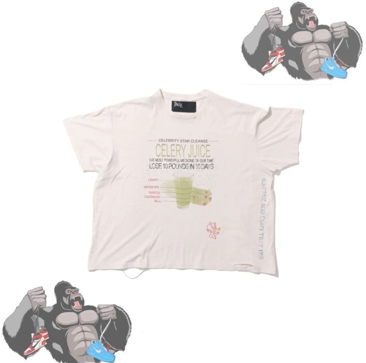 Paly Hollywood Paly Hollywood Celery Cleanse Tee Size US M / EU 48-50 / 2 - 1 Thumbnail