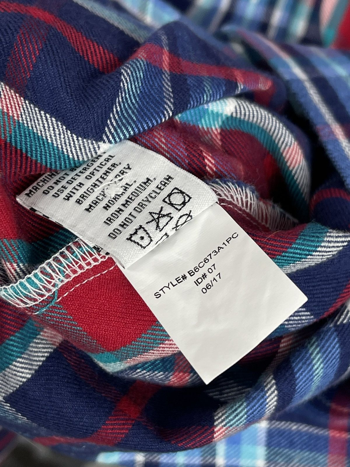 Psycho Bunny Psycho Bunny Single Needle Flannel Long Sleeve Shirt Men’s L Size US L / EU 52-54 / 3 - 12 Thumbnail