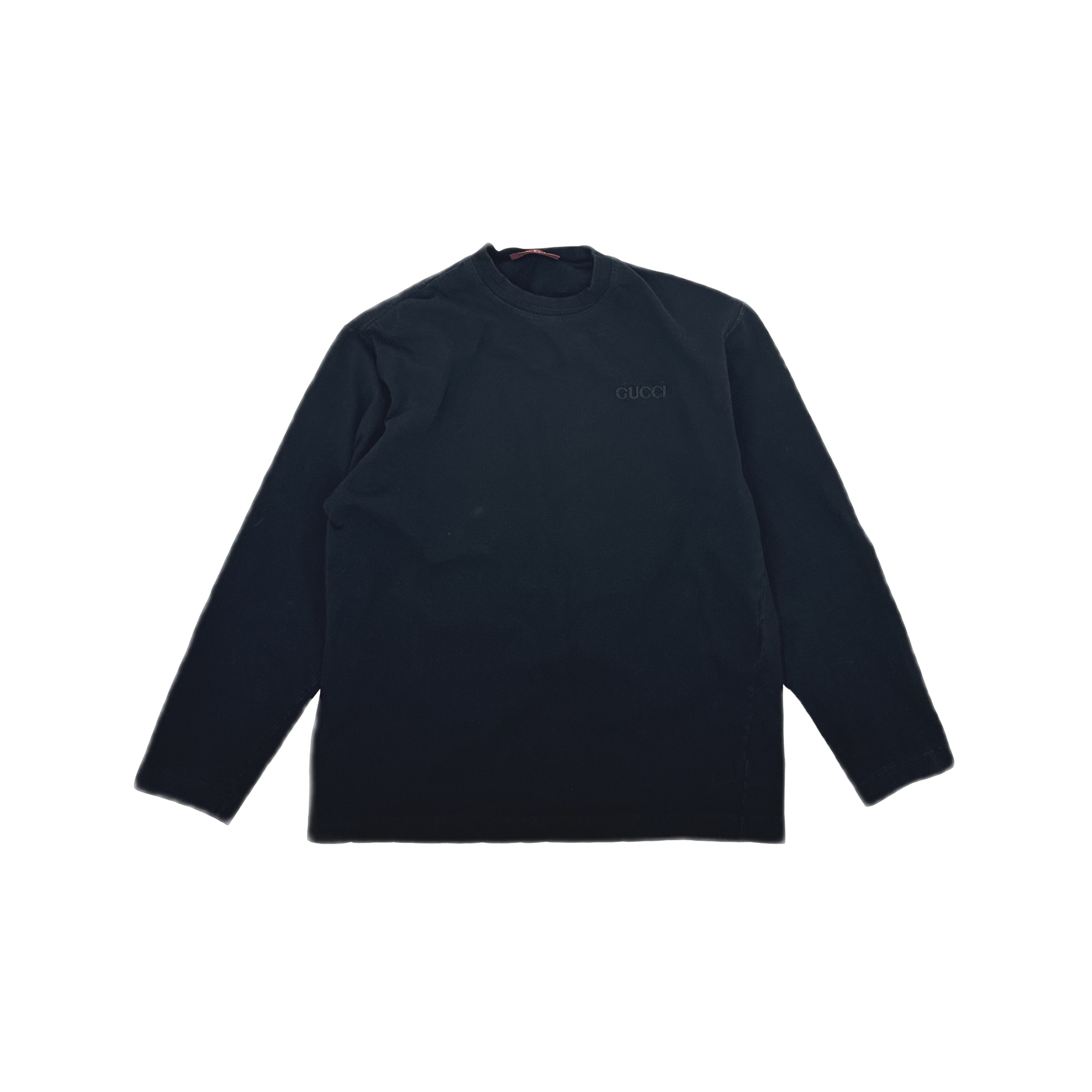 Gucci Gucci Solid Long Sleeve T-Shirt XS Size US XS / EU 42 / 0 - 1 Thumbnail