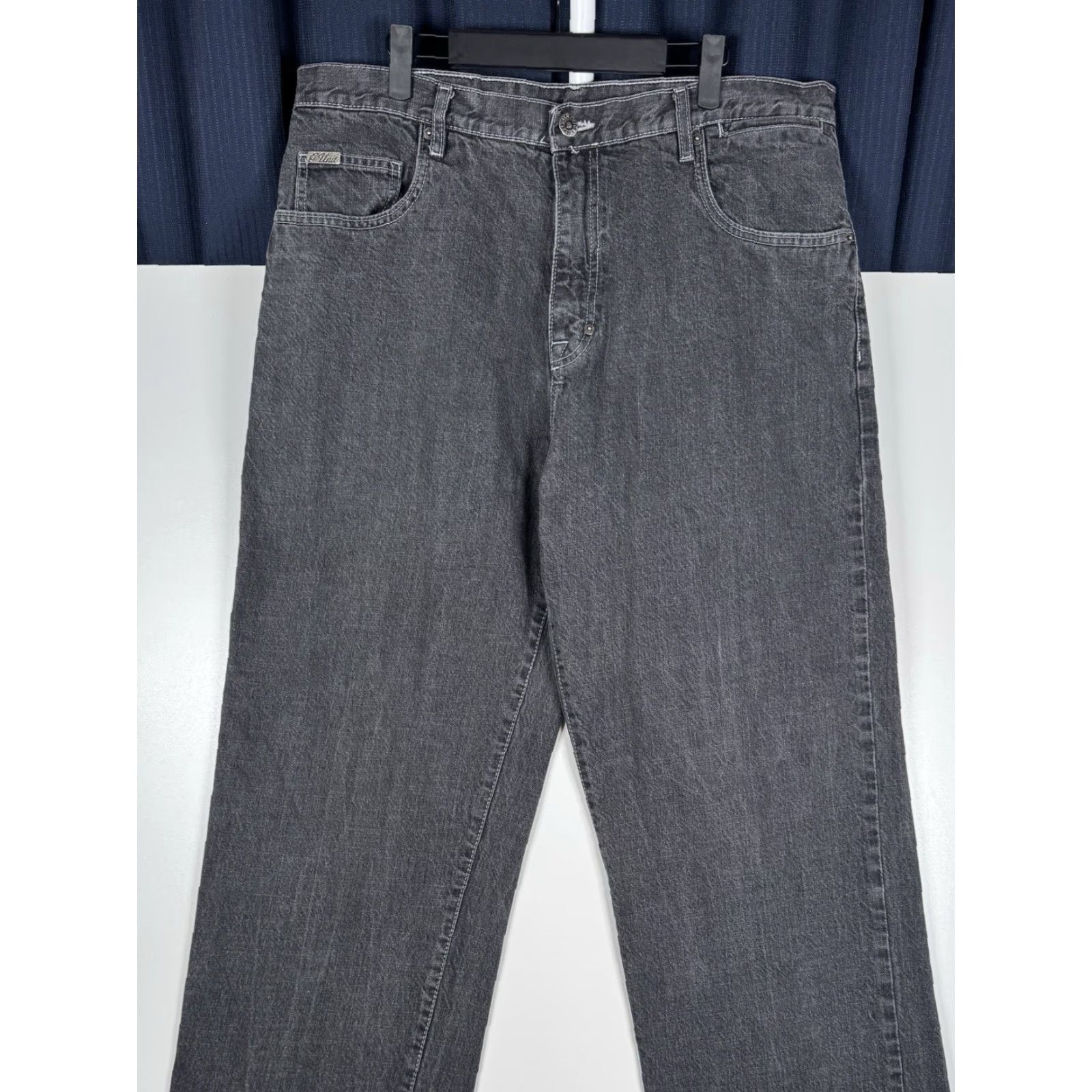 Vintage VINTAGE G-UNIT Jeans Relaxed Fit - Light Black Wash - Men - 38x34 - Y2K Size US 38 / EU 54 - 7 Thumbnail