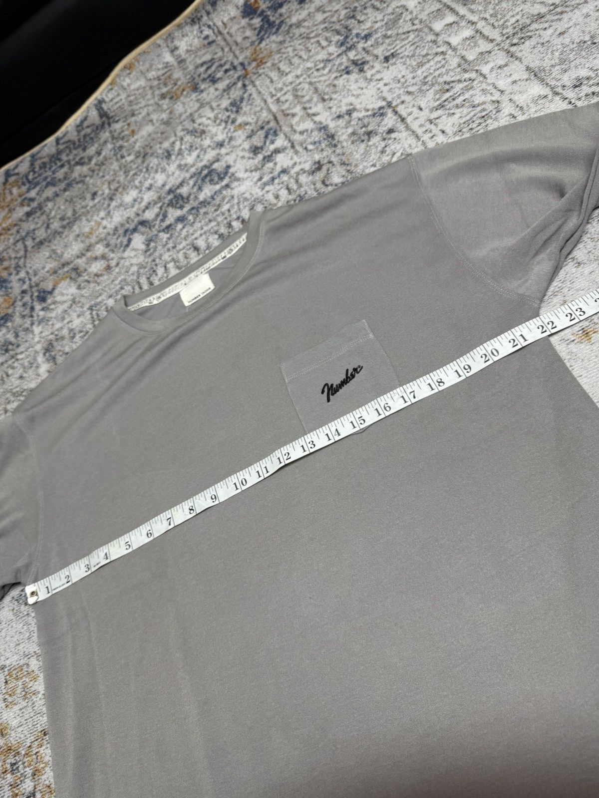 Number (N)ine Number nine pocket tshirt Size US XL / EU 56 / 4 - 7 Thumbnail