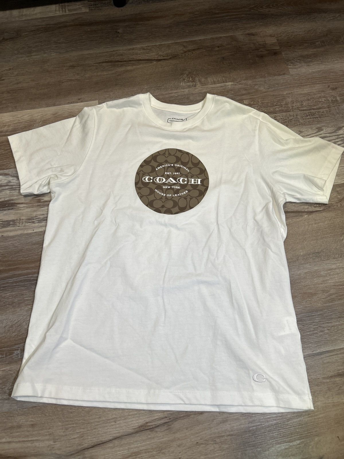 Coach Coach logo tshirt Size US L / EU 52-54 / 3 - 1 Thumbnail