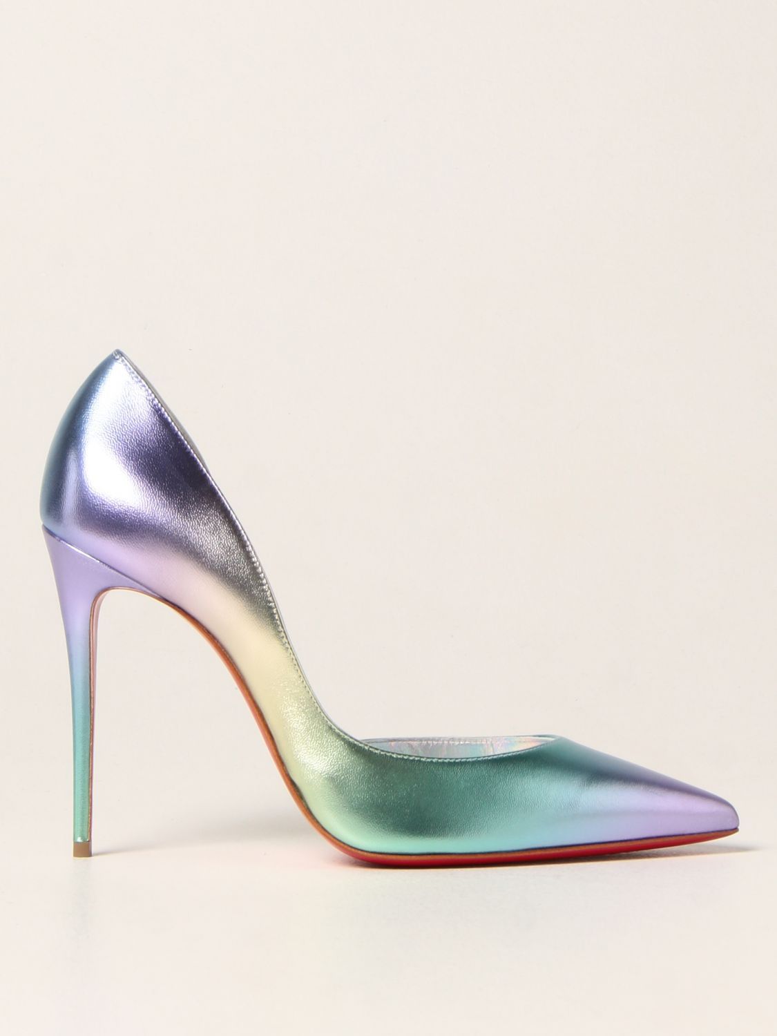 image of Christian Louboutin Pumps Woman Multicolor Shoes, Women's (Size 7)