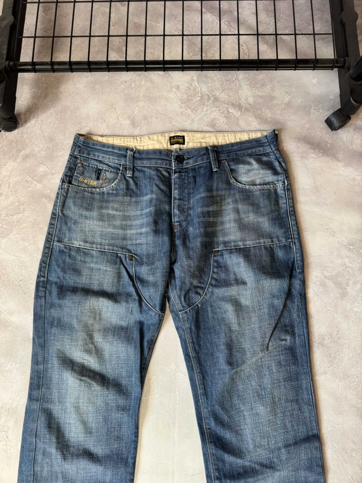 G-Star Vintage G-Star Double Knee Style Baggy Jeans Made in Italy Size US 36 / EU 52 - 6 Thumbnail