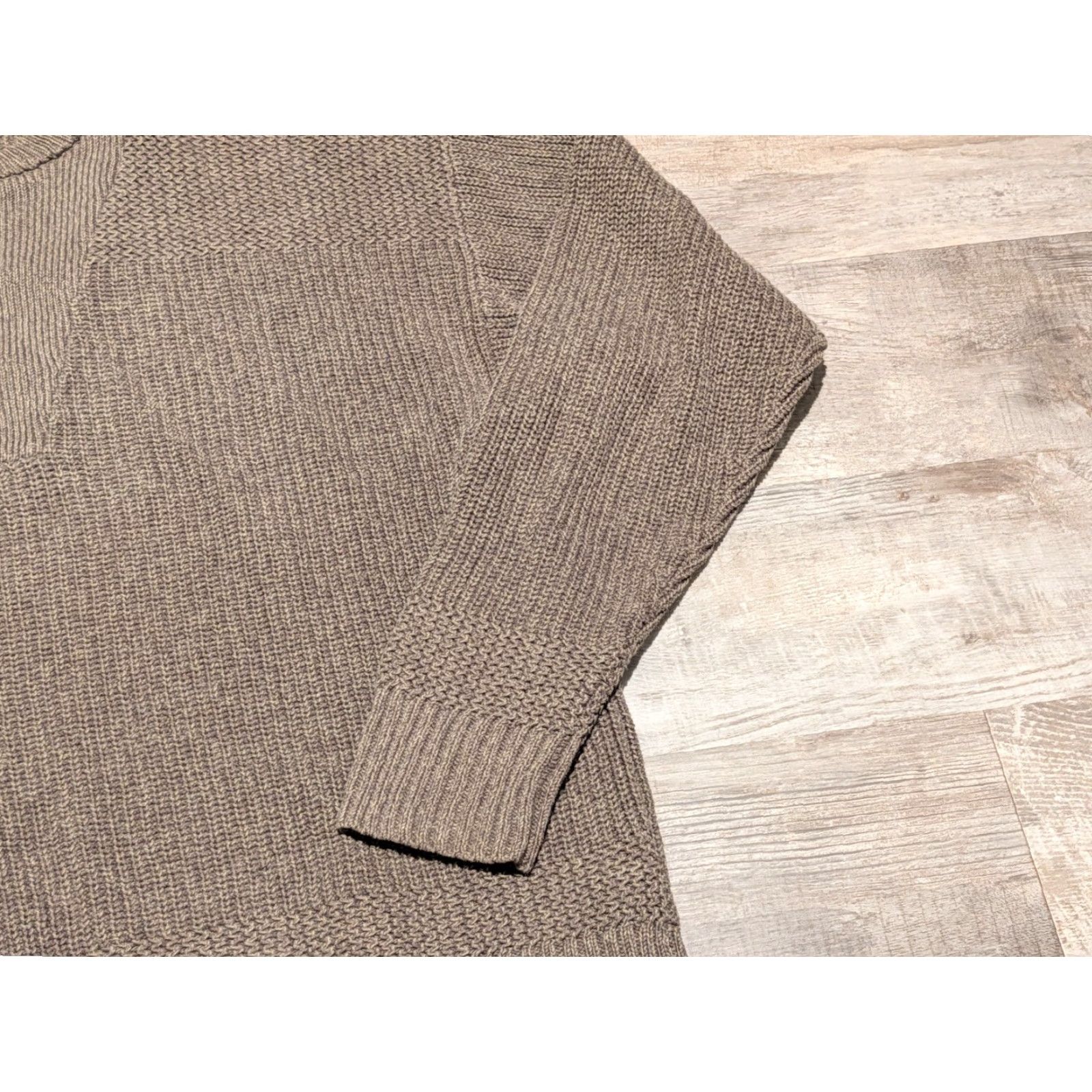 Vintage VINTAGE RedHead Mens Pullover Sweater Crew Neck Brown Cotton Blend Button Long Sleeve Large Workwear 90s Classic Outdoor Mens Size US L / EU 52-54 / 3 - 3 Thumbnail