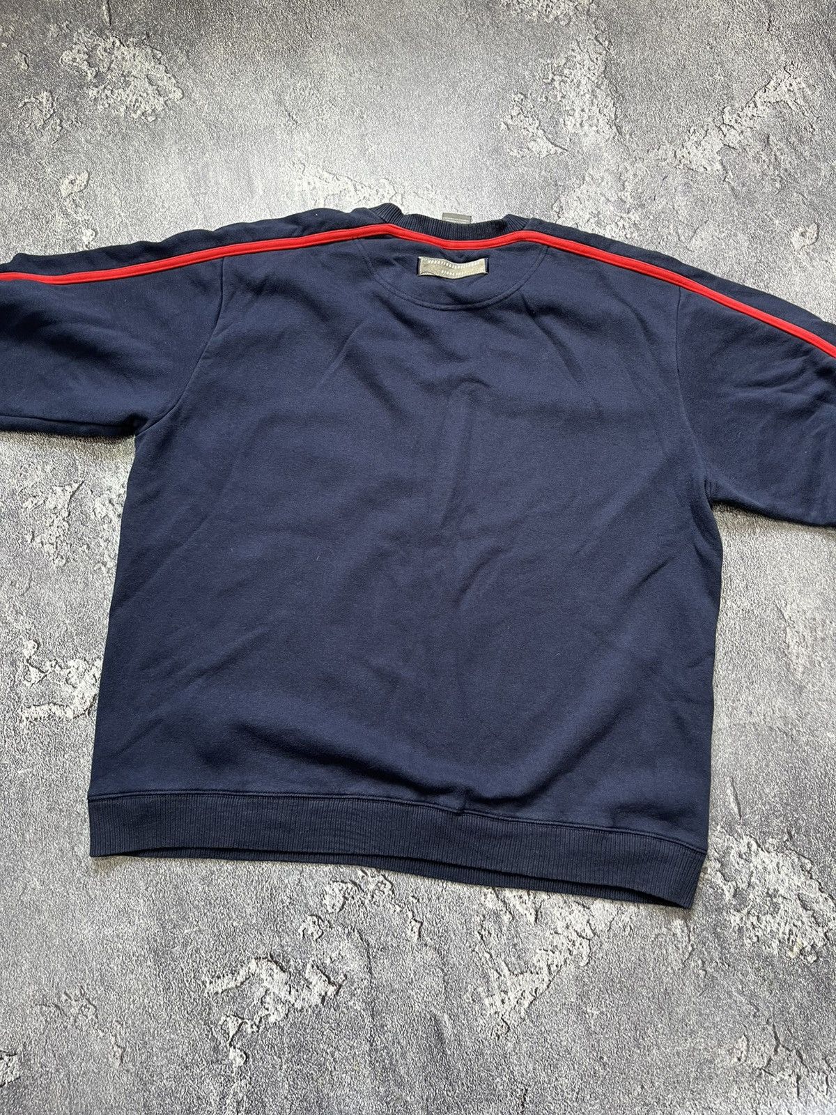 Vintage 90s Vintage Nike Sweatshirt Centr Big Logo Swoosh Size US XL / EU 56 / 4 - 4 Thumbnail