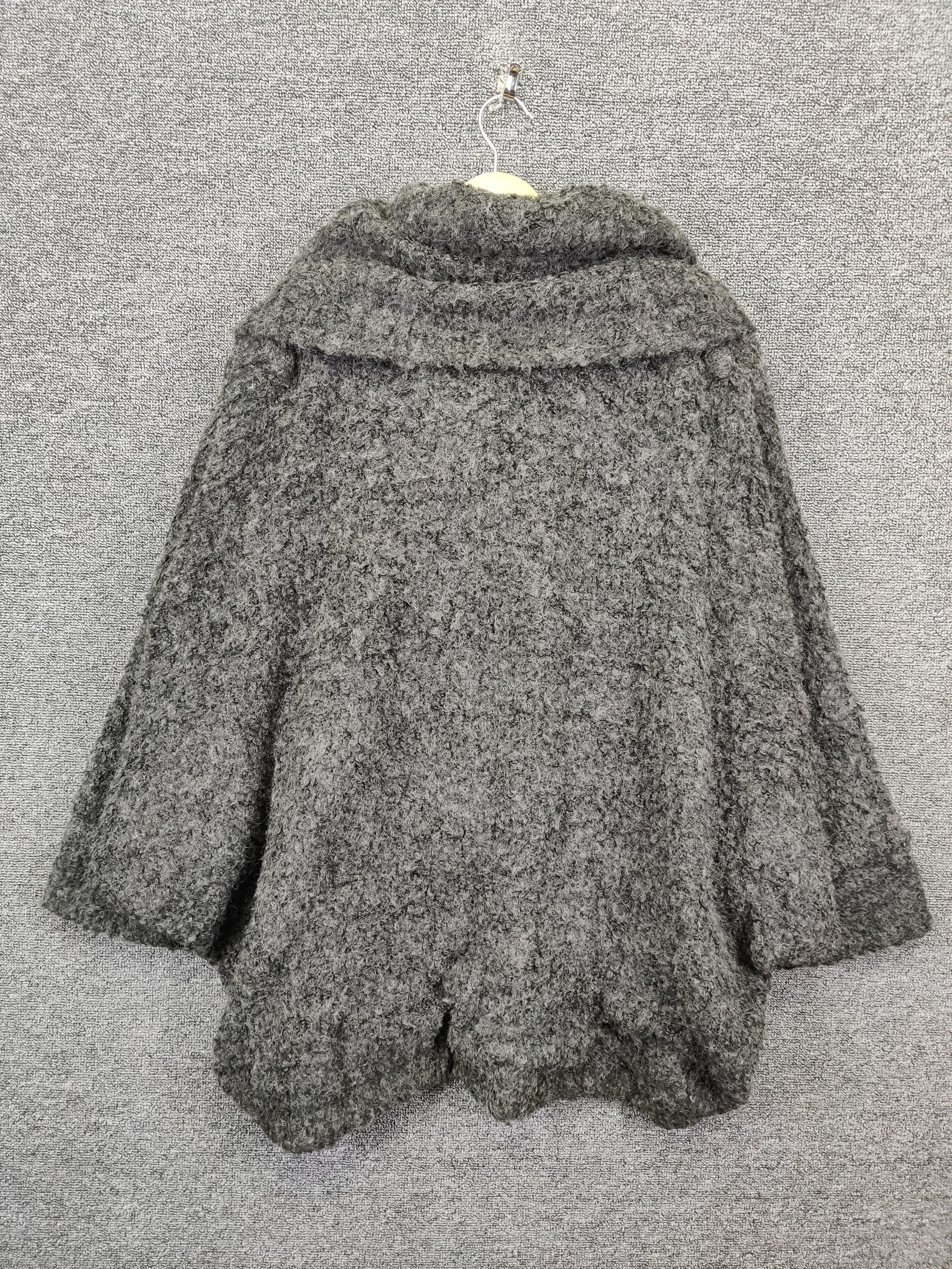 Cloak B.R.U.S.H Wool Mohair Poncho Cloak & Cape Button Up Size US XL / EU 56 / 4 - 6 Thumbnail