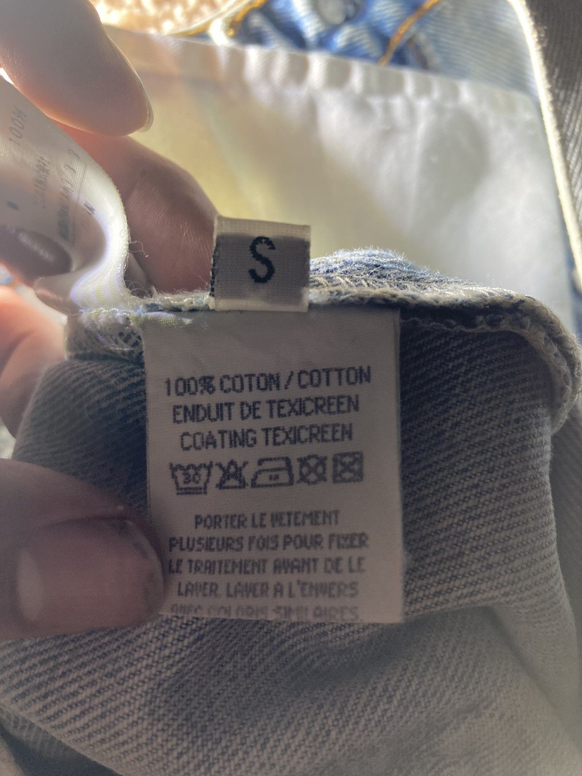 Maison Margiela SS03 Maison Margiela Artisanal Painted Denim Jean White 0 10 Size US 28 / EU 44 - 20 Thumbnail