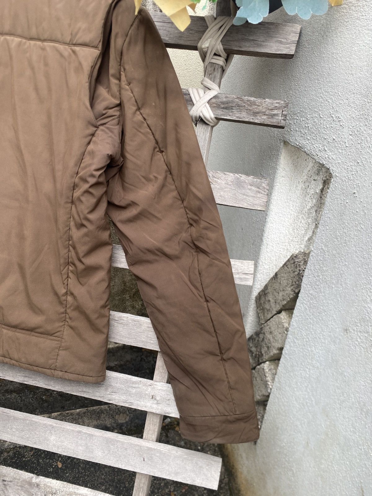 Yohji Yamamoto Vintage Y2K Y-3 Yohji Yamamoto Quilted Sunfaded Jacket Brown Size US S / EU 44-46 / 1 - 9 Thumbnail