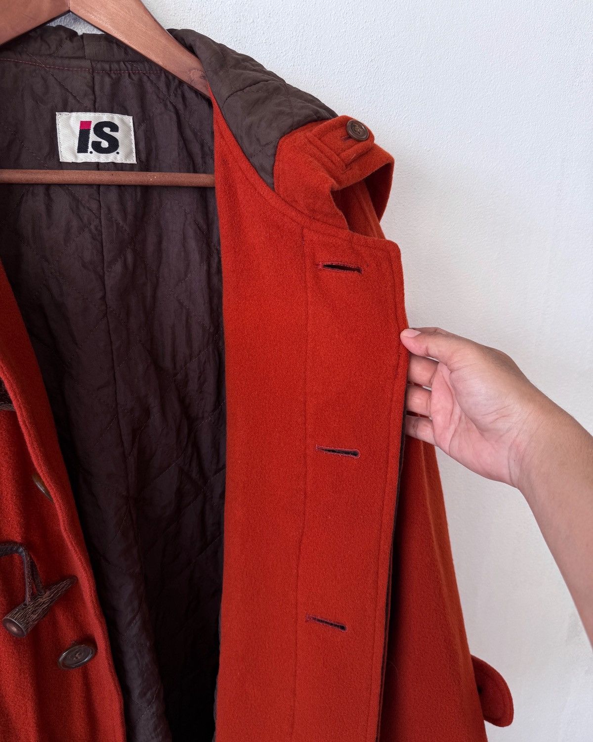 Issey Miyake VINTAGE IS ISSEY MIYAKE DUFFLE COAT Size US M / EU 48-50 / 2 - 7 Thumbnail