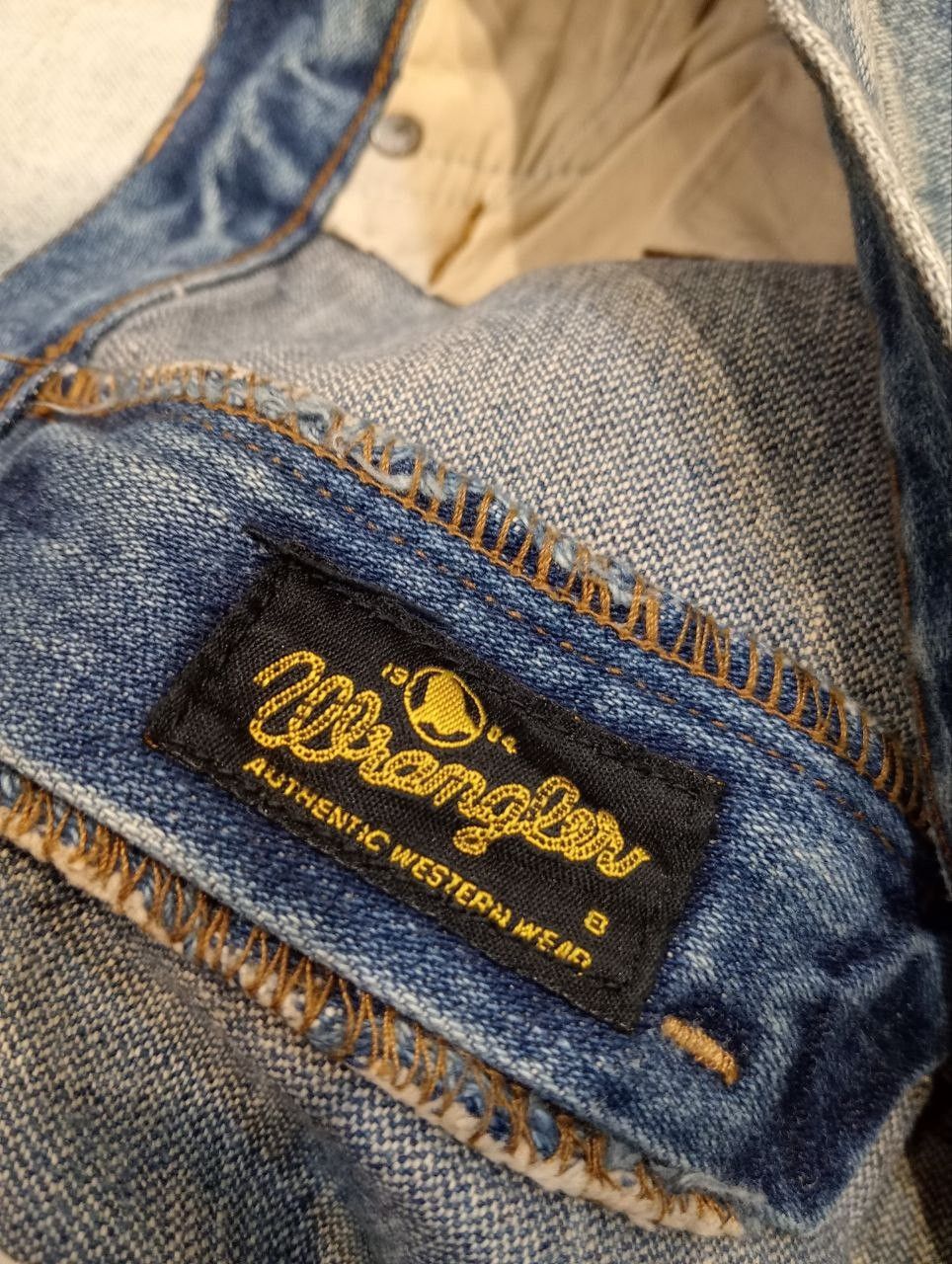 Wrangler WRANGLER BLUE WASHED DENIM PANTS Size US 33 - 8 Thumbnail
