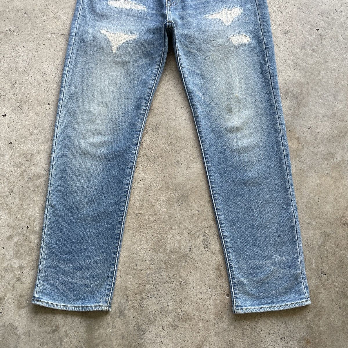 Sugar Cane Vintage Sugar Cane Light Faded Jeans Denim Pants W32 Size US 32 / EU 48 - 4 Thumbnail