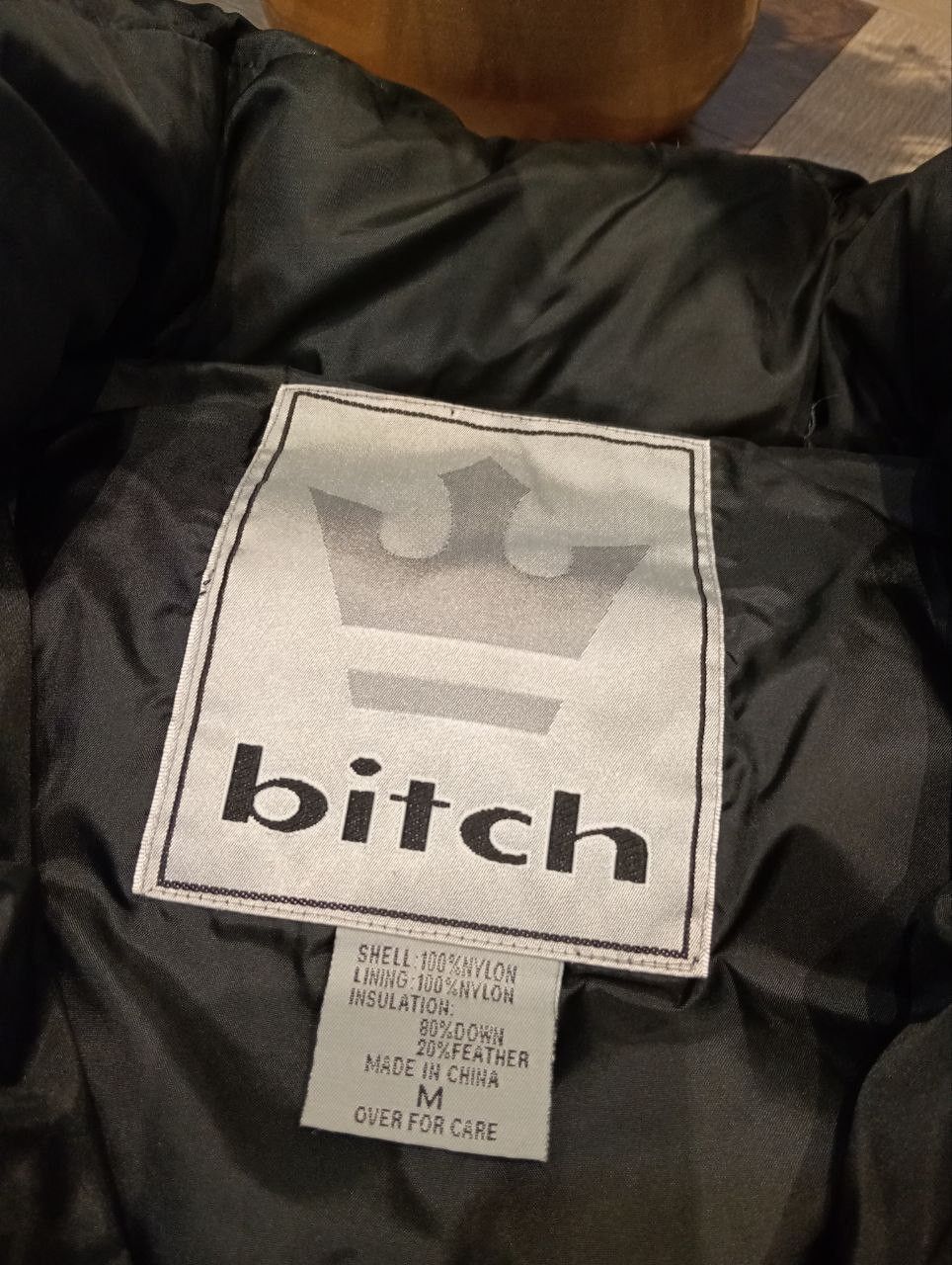Vintage VINTAGE BITCH SKATEBOARDS DOWN JACKET Size US M / EU 48-50 / 2 - 8 Thumbnail