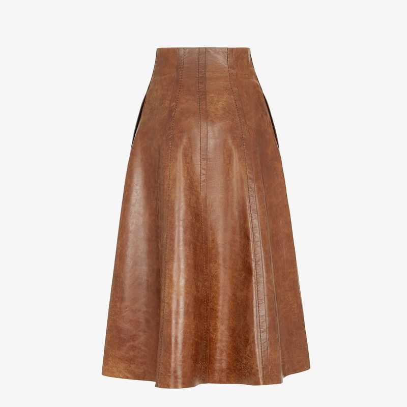 Fendi o1loc1c0426 Skirt in Brown Size 27" / US 4 / IT 40 - 2 Thumbnail