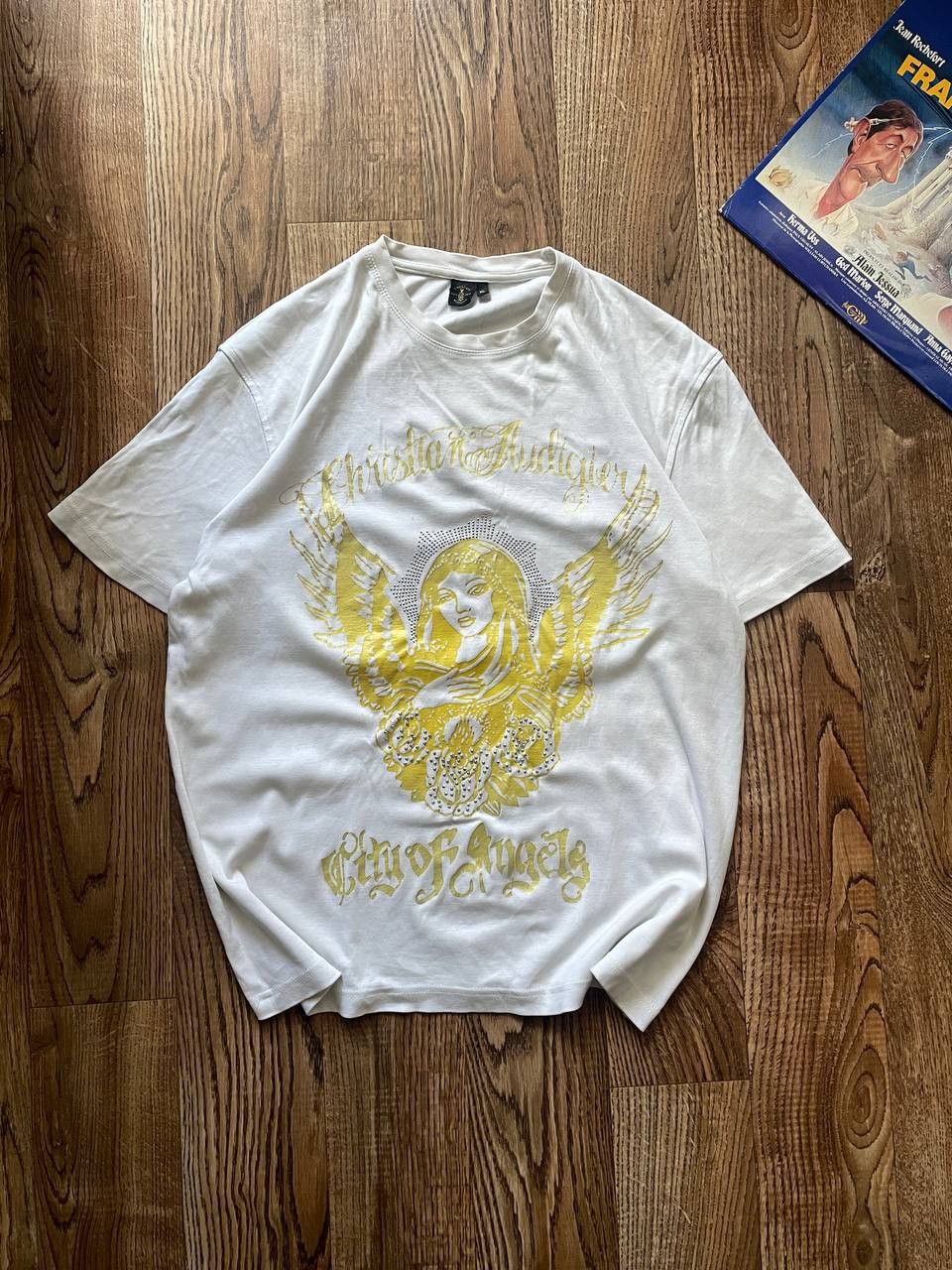 Christian Audigier Mens T-Shirt Ed Hardy by Christian Audigiet Vintage Size XL Size US XL / EU 56 / 4 - 1 Thumbnail