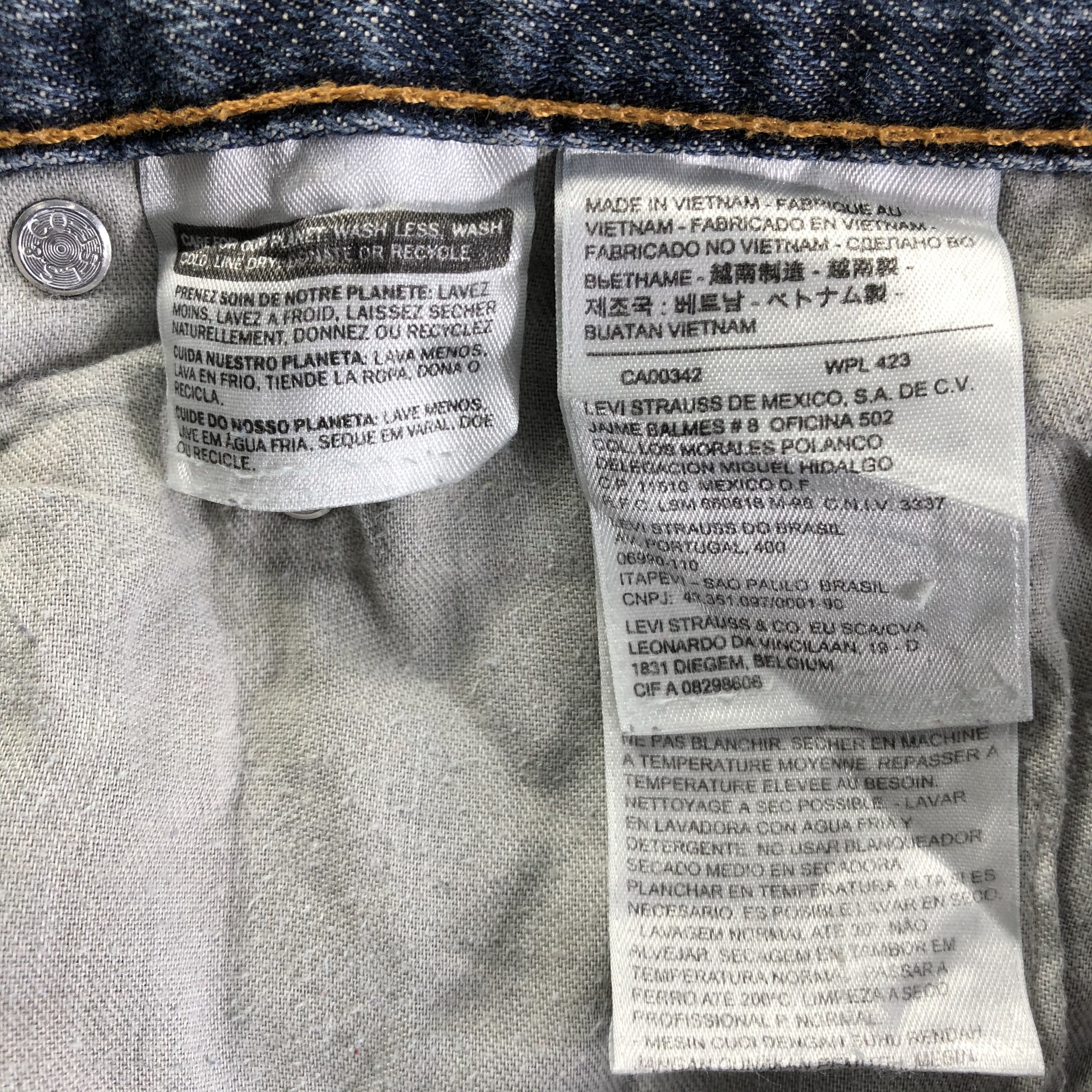 Levi's Vintage Levis 559 Jeans-J4171 Size US 32 / EU 48 - 11 Thumbnail