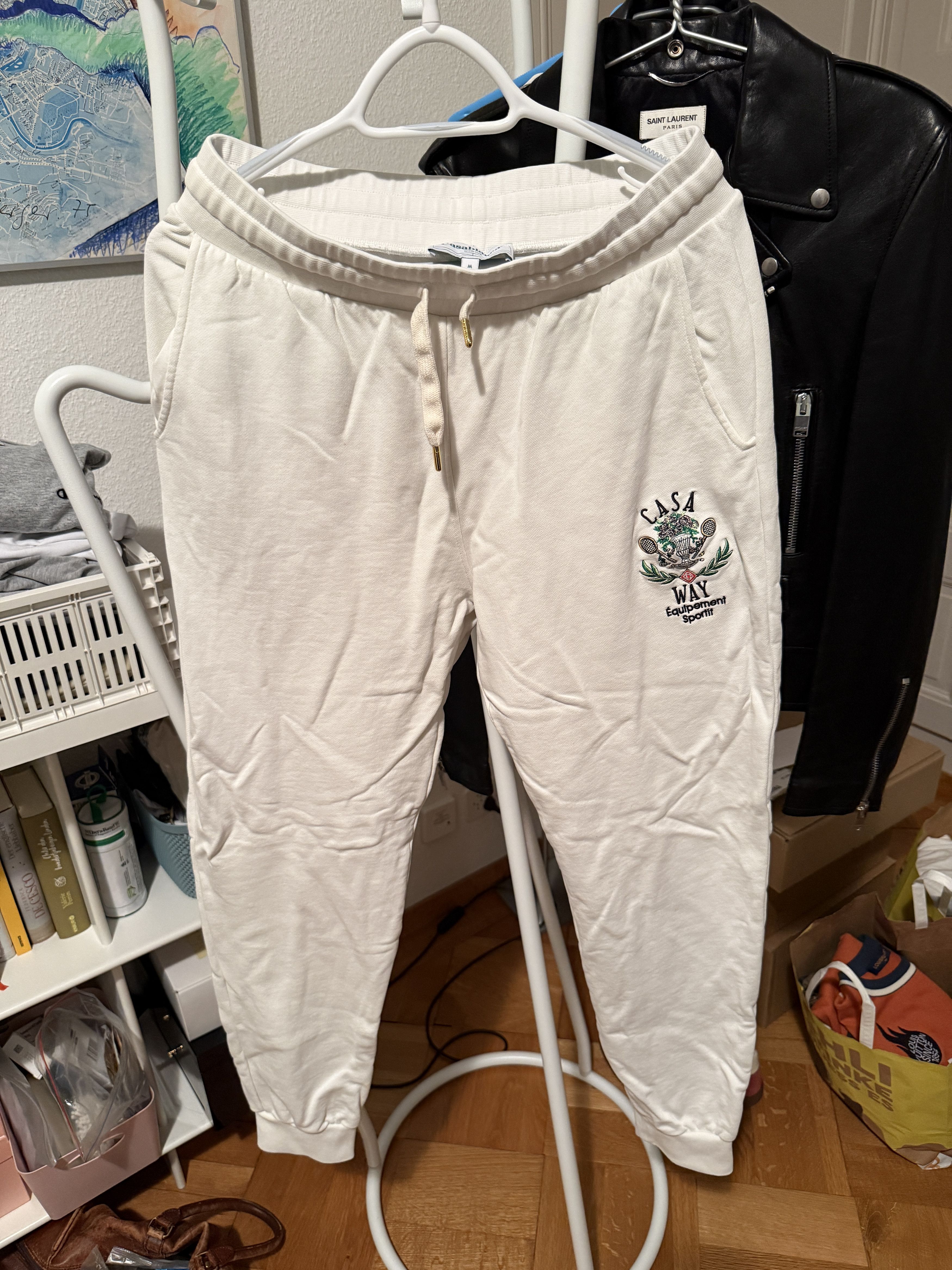 Casablanca White "Casaway" Sweatpant Size US 32 / EU 48 - 1 Thumbnail