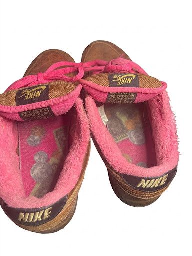 Nike SB Nike SB Dunk Low Gibson Brown Pink Fur SZ 10 Size US 10 / EU 43 - 7 Thumbnail