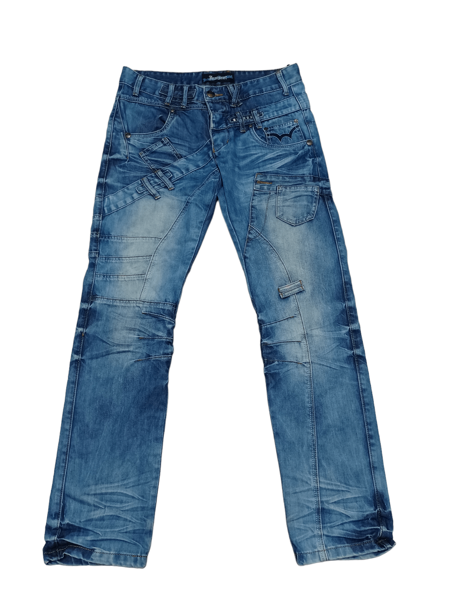 Japanese Brand JEANSNET MULTIPOCKET CARGO AVANT GARDE JAPANESE DEISGNER Y2K Size US 34 / EU 50 - 1 Thumbnail
