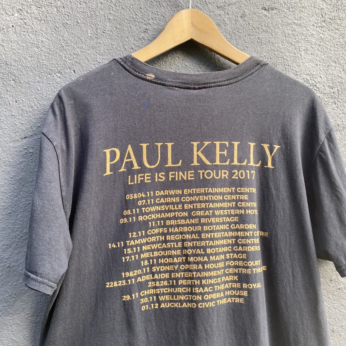 Band Tees Thrashed Faded Pau Kelly Tour Band Tee Size US L / EU 52-54 / 3 - 4 Thumbnail
