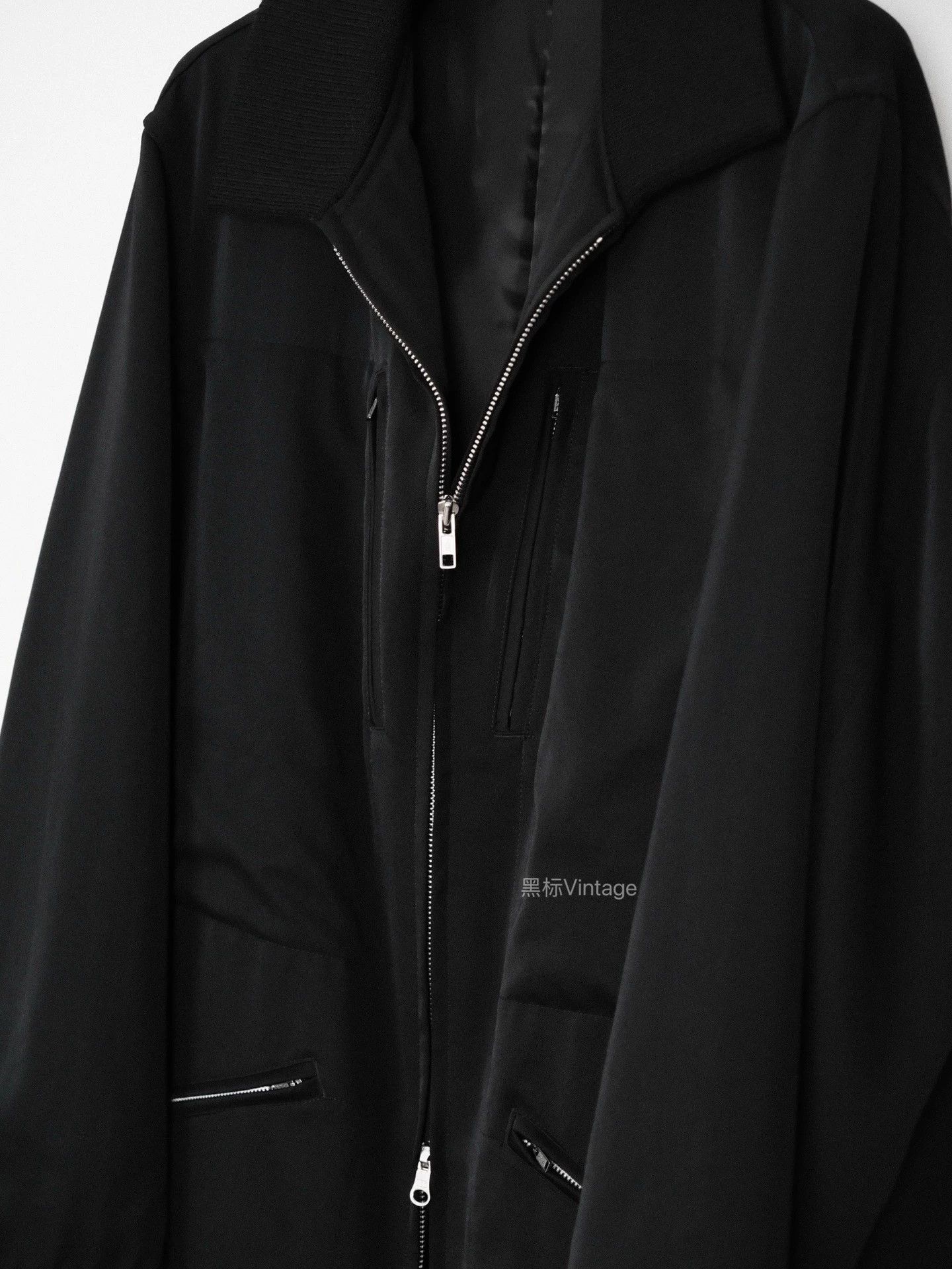 Yohji Yamamoto Yohji Yamamoto Y's 95AW Rokumeikan Silhouette Zip Jacket Size US M / EU 48-50 / 2 - 4 Thumbnail